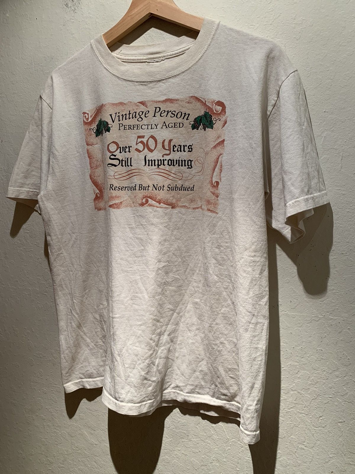 Rare Vintage Person Perfectly Aged Wine Funny T Shirt Hoodie, Sweatshirt | PodTeesHub.com