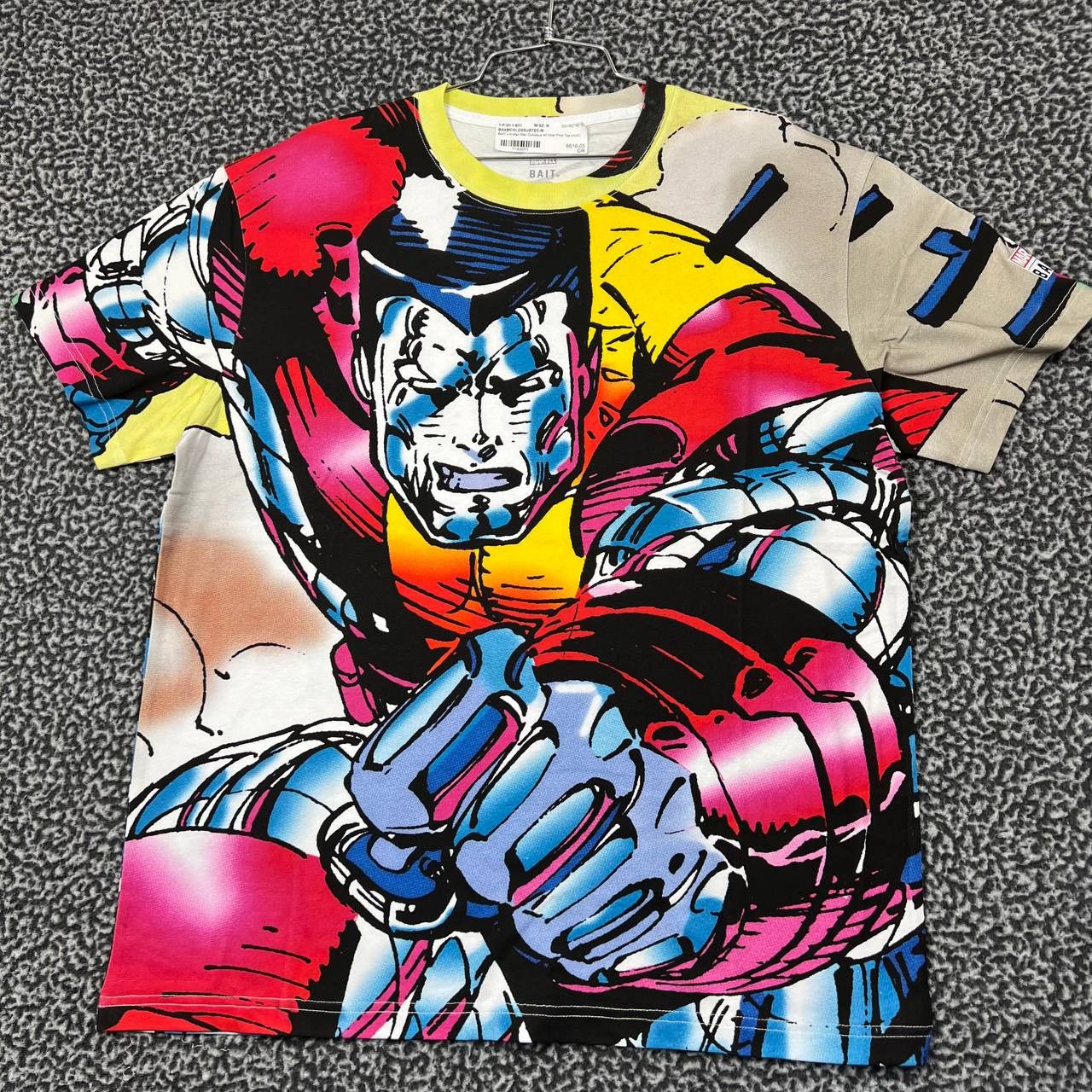Men Colossus Oversized Shirt Medium All Over Print Retro Hoodie, Sweatshirt | PodTeesHub.com
