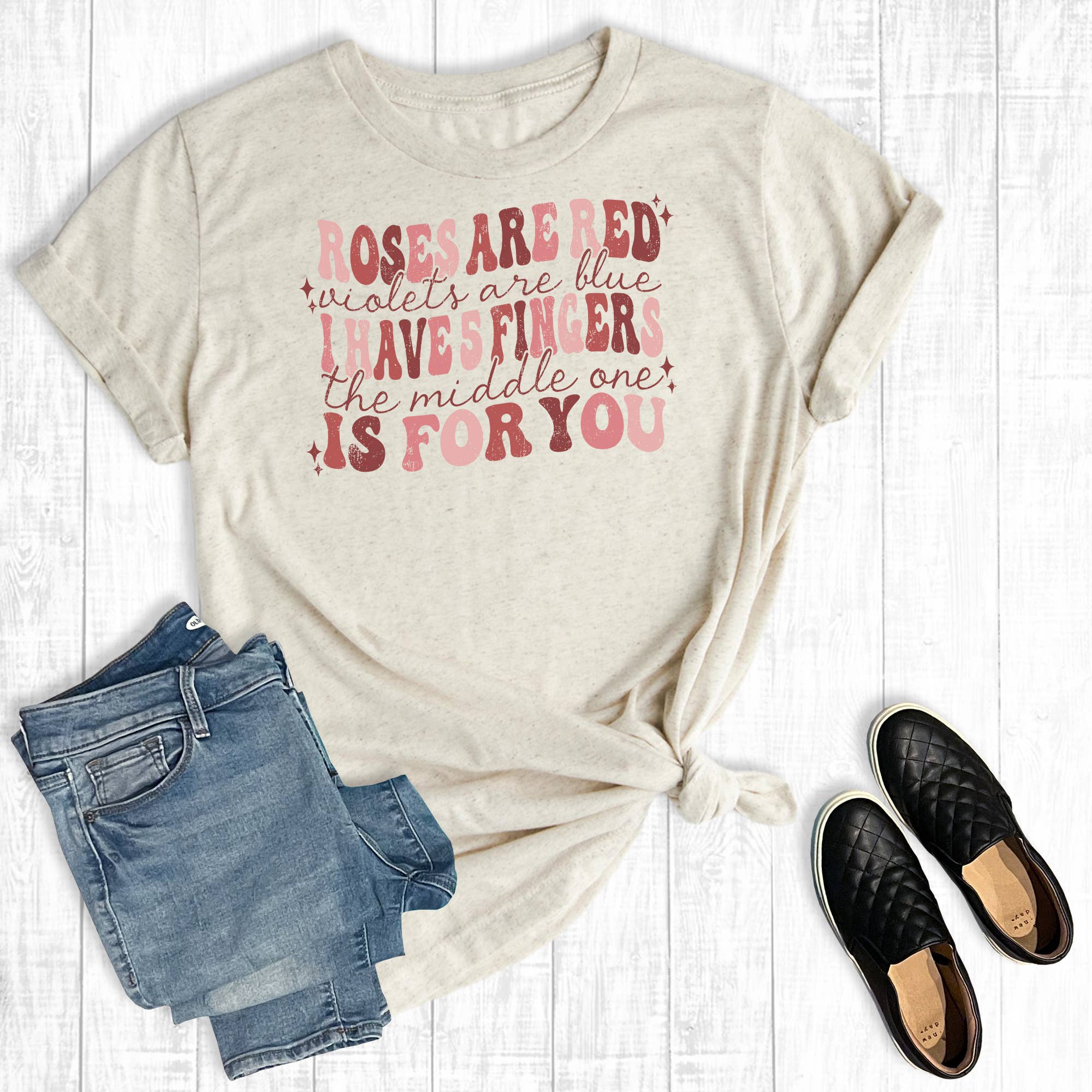 Roses Are Red Violets Are Blue Graphic Tee Hoodie, Sweatshirt | PodTeesHub.com