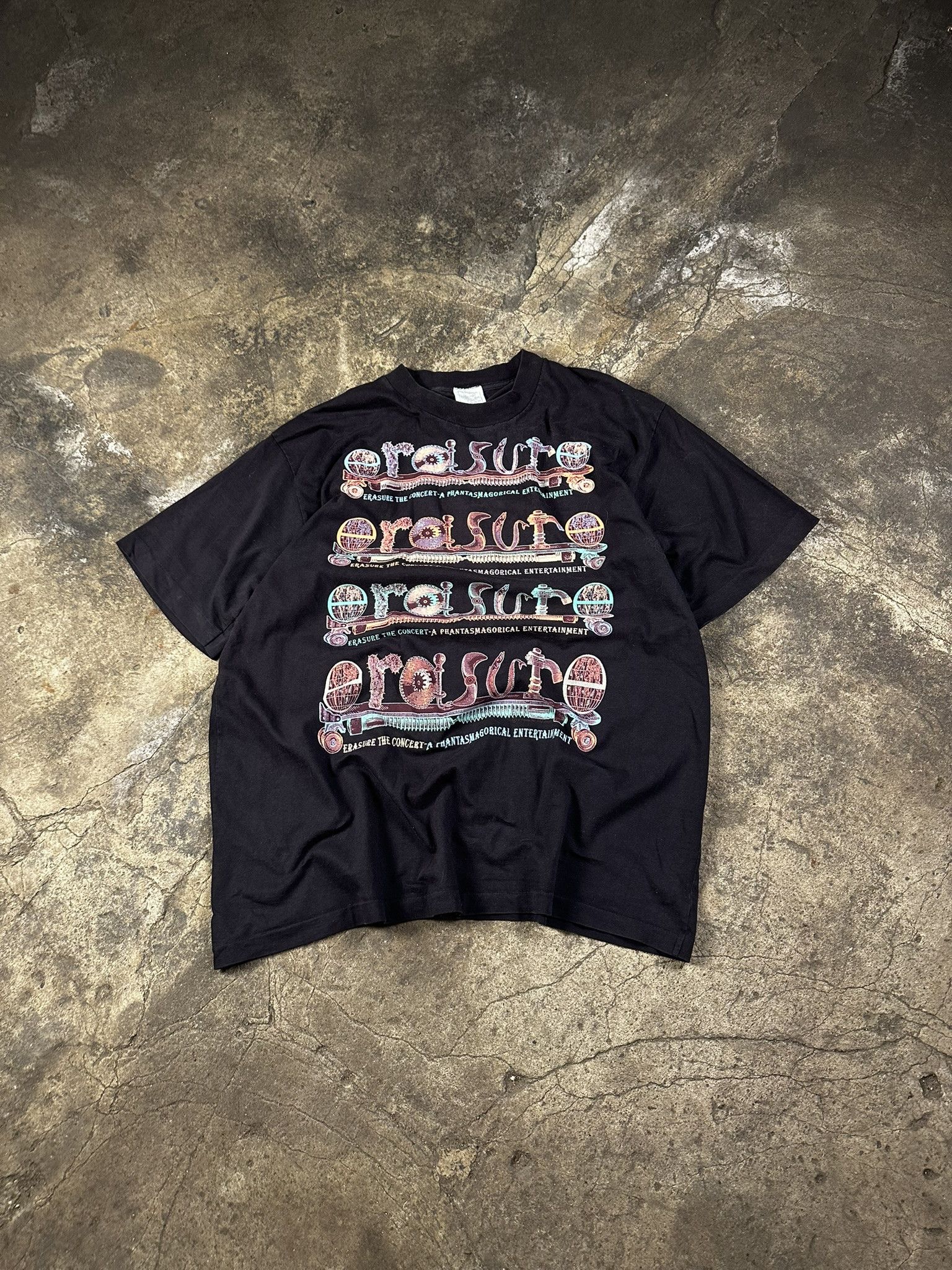 Band 1992 Erasure Phantasmagorical Tour Pop Band T-Shirts, Hoodie, Sweatshirt