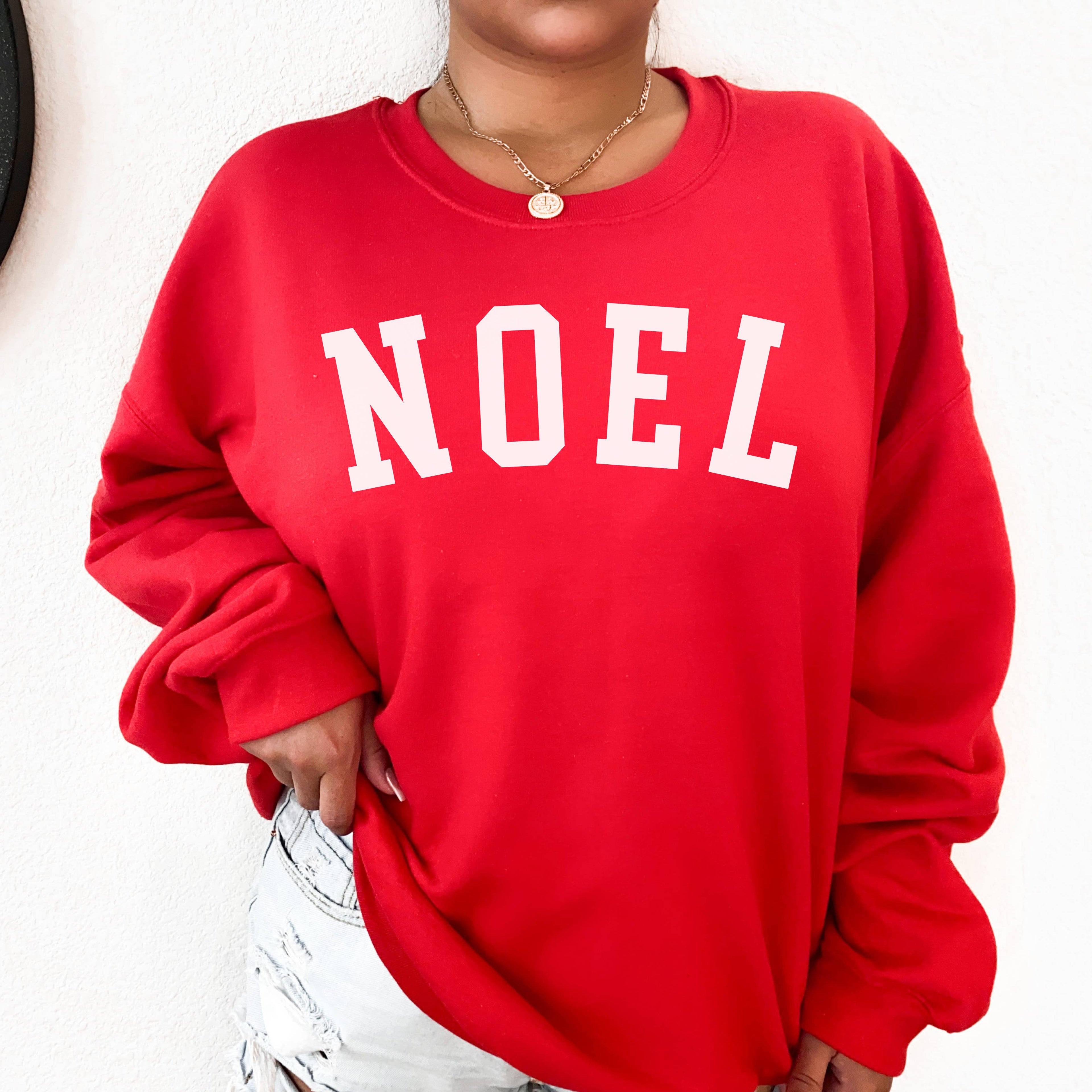 Noel Sweatshirt | Christmas Crewneck | Holiday | Sizes S-2XL T-Shirts, Hoodie | PodTeesHub.com