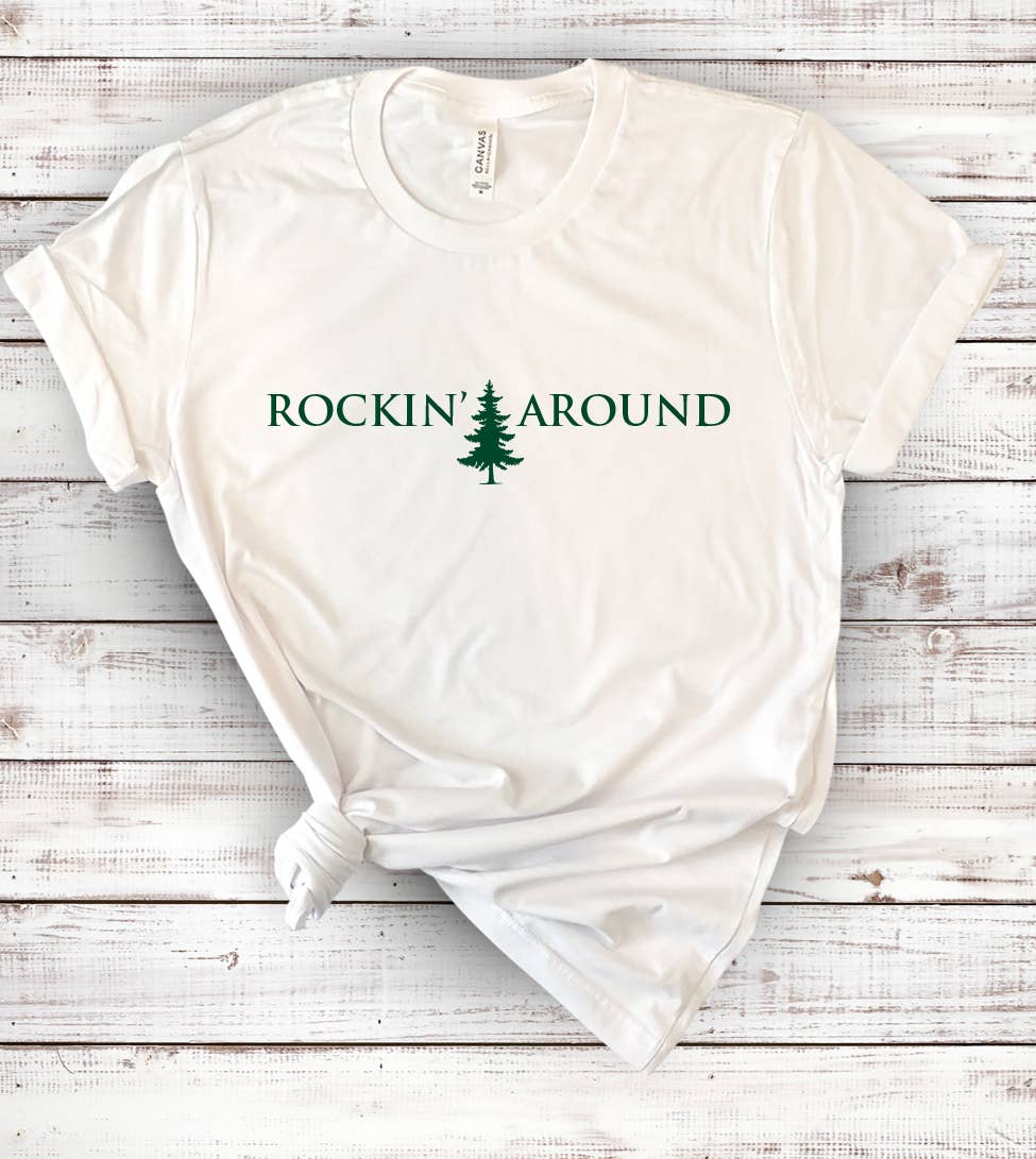 Rockin' Around the Christmas Tree - Christmas T-Shirt Hoodie, Sweatshirt | PodTeesHub.com