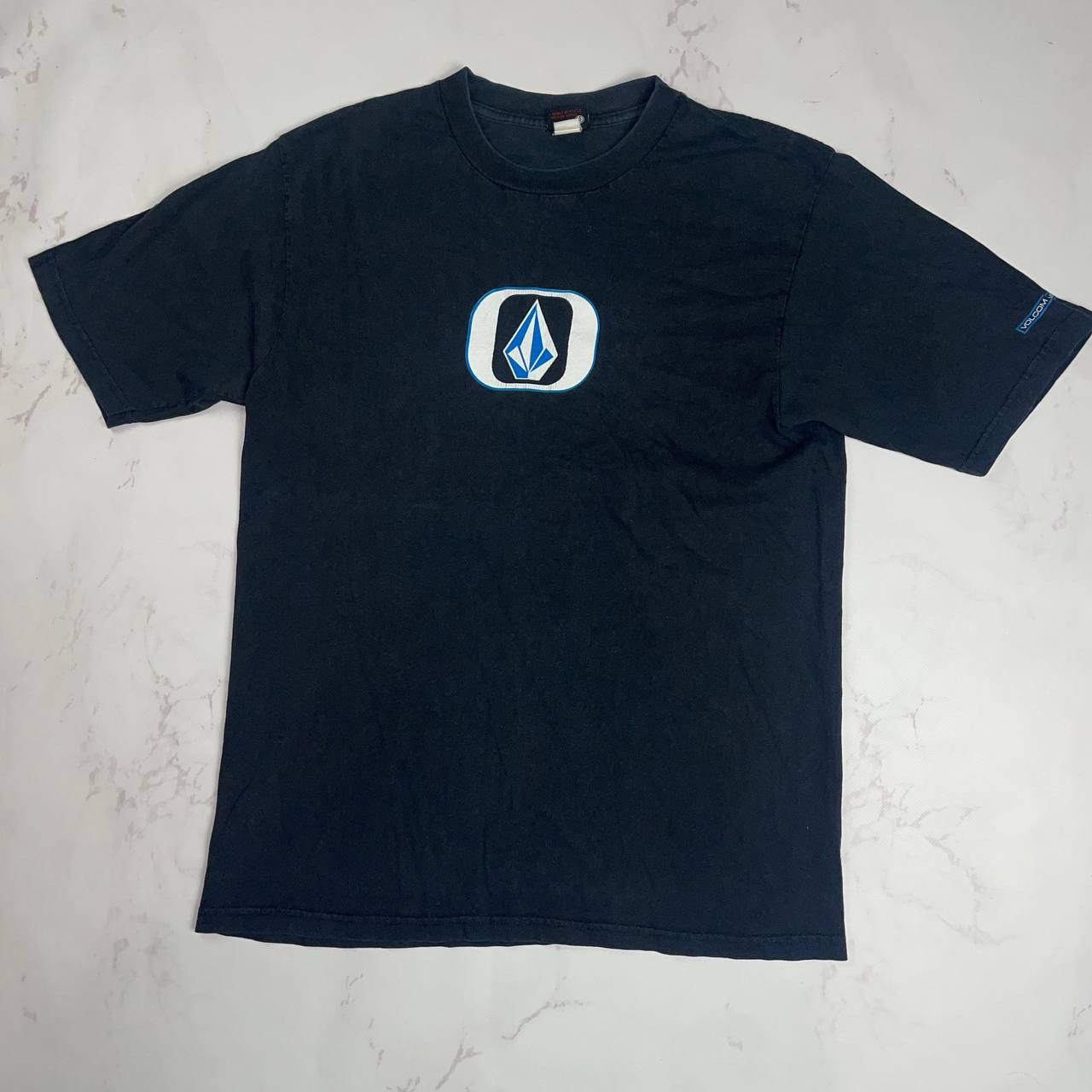 Vintage Volcom T Shirt Size L Black 90s Crazy Vintgae Hoodie, Sweatshirt | PodTeesHub.com
