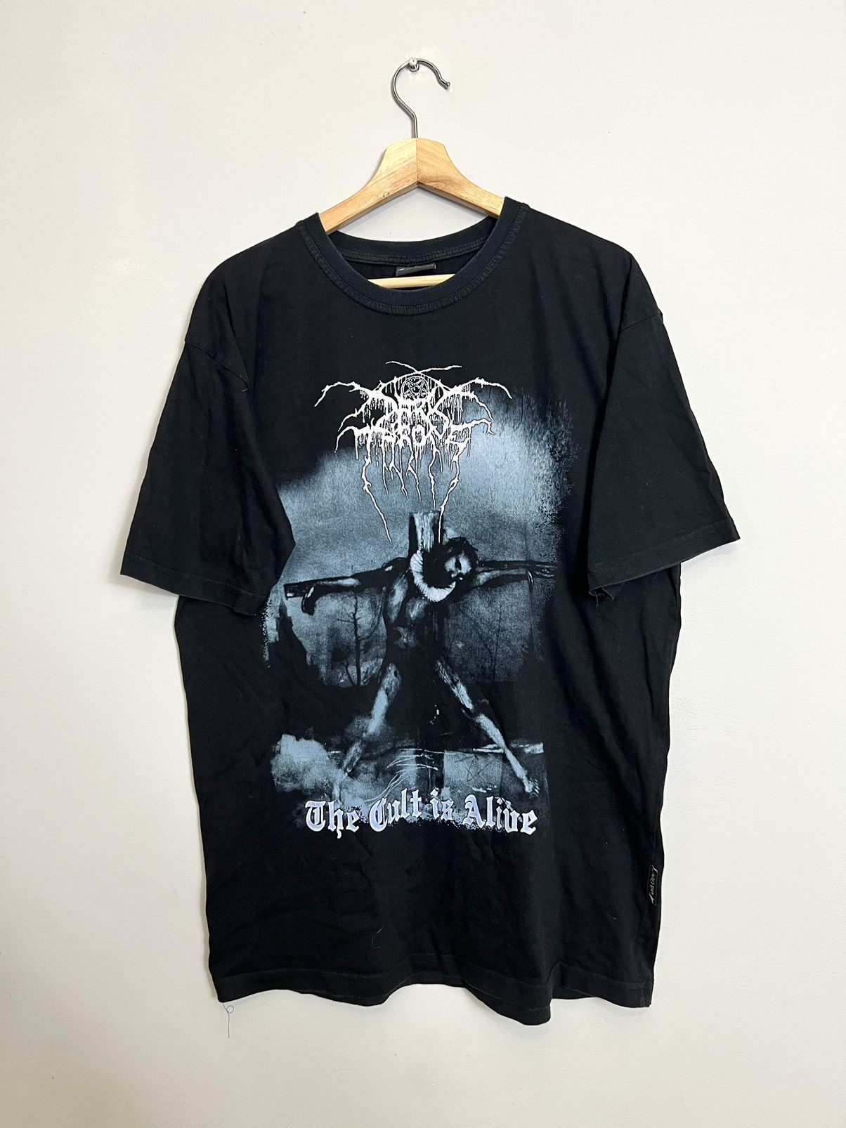 Vintage Rare 00s Darkthrone Cult Alive Vintage Band Metal T Shirt Hoodie, Sweatshirt | PodTeesHub.com