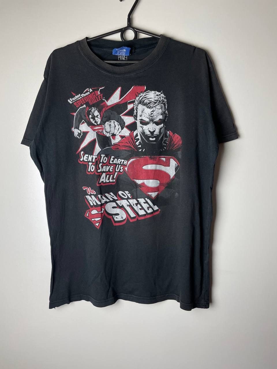 Superman Vintage T Shirts Size Xxl Hoodie, Sweatshirt | PodTeesHub.com