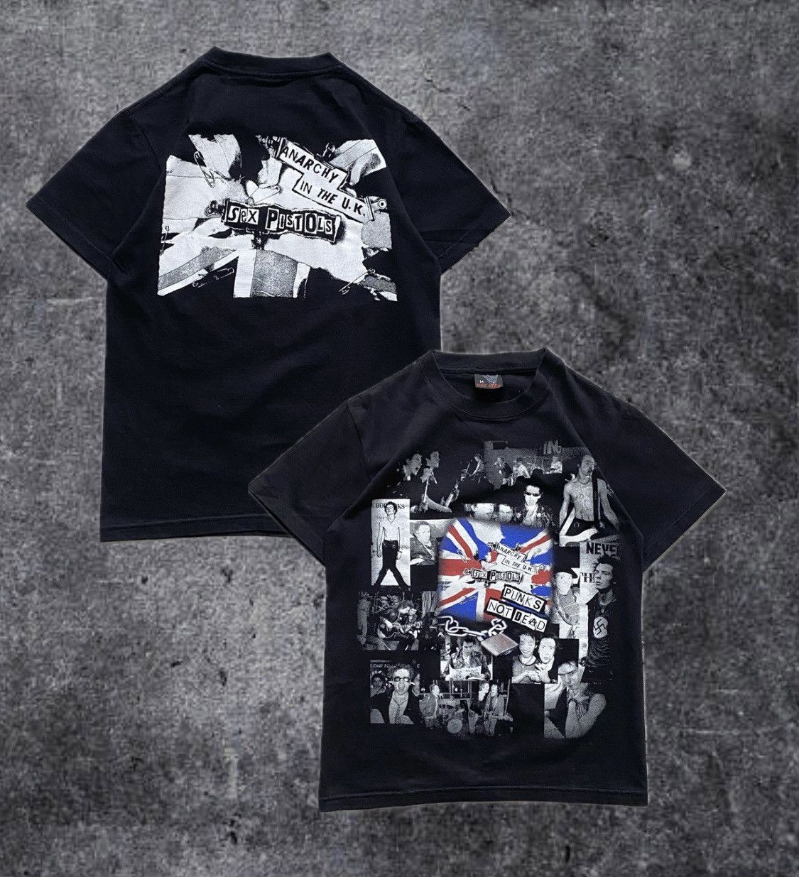 Band Tees Vintage Sex Pistols Band Tee Uk Punk Rock Hoodie, Sweatshirt | PodTeesHub.com