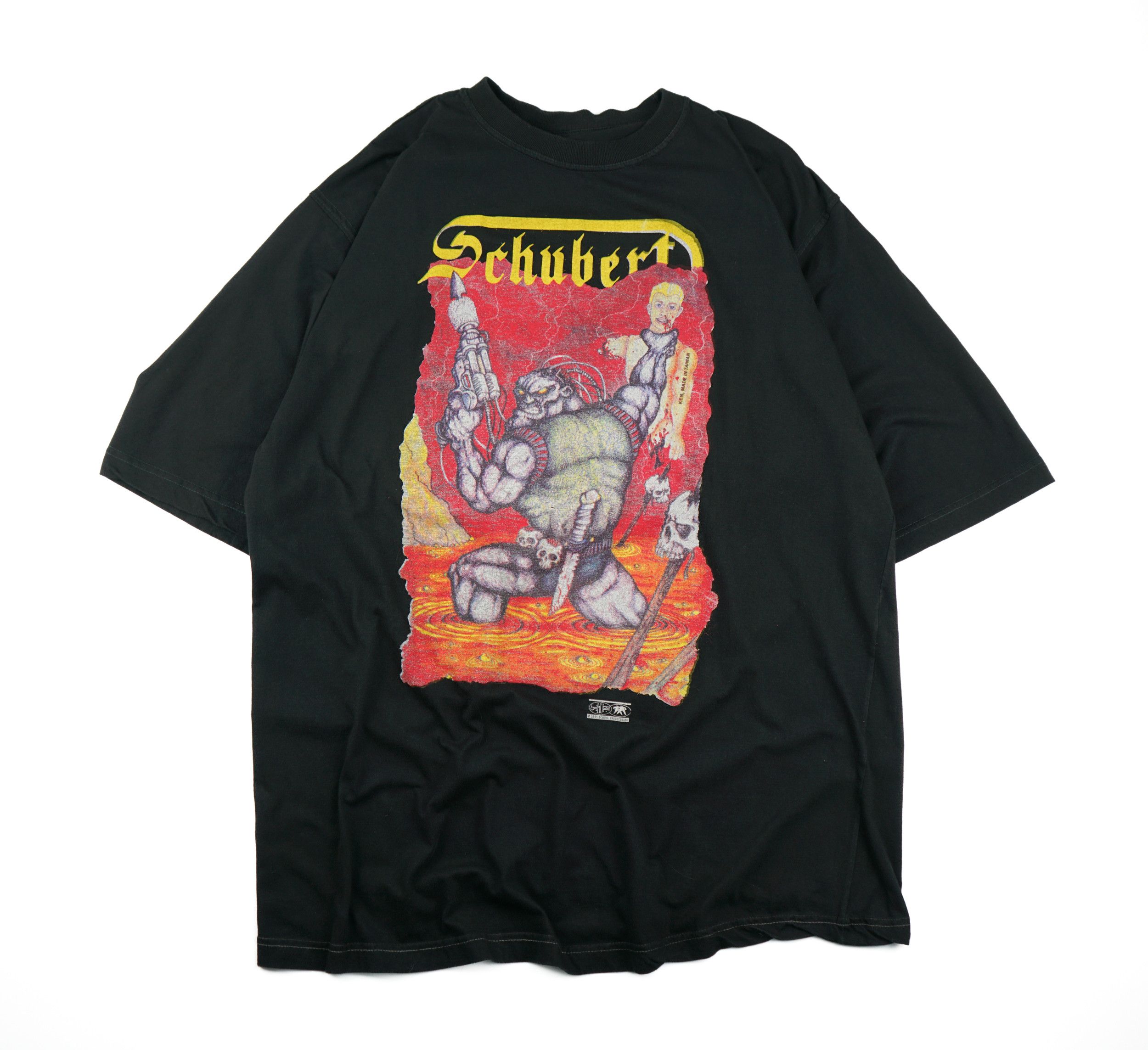 Vintage 1995 Schubert Band Heavy Metal T Shirt Hoodie, Sweatshirt | PodTeesHub.com