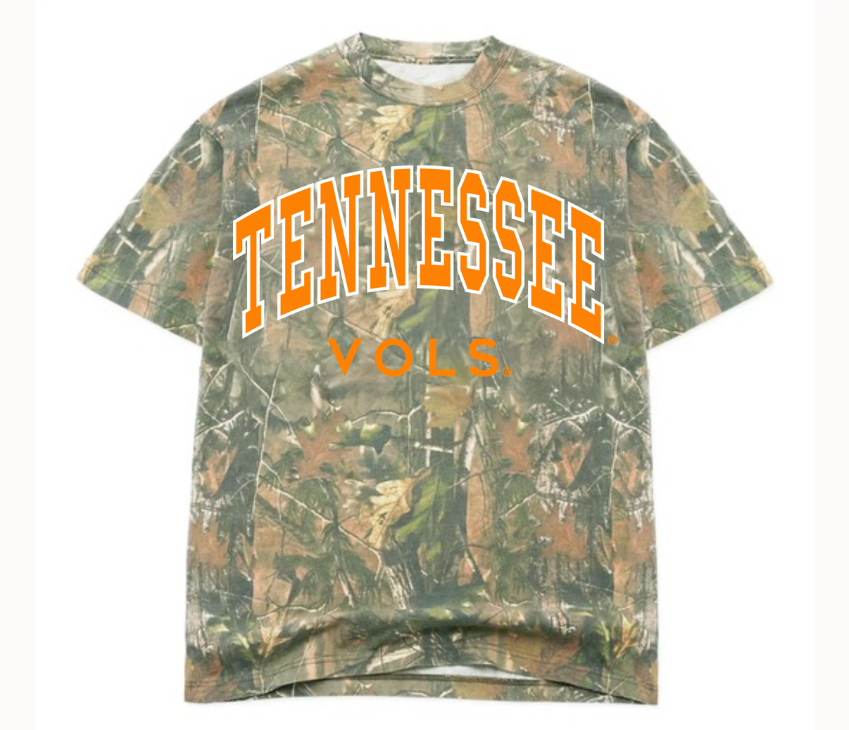 Tennessee Volunteers Filled Gault Camo Tee - Orange Ink Hoodie, Sweatshirt | PodTeesHub.com