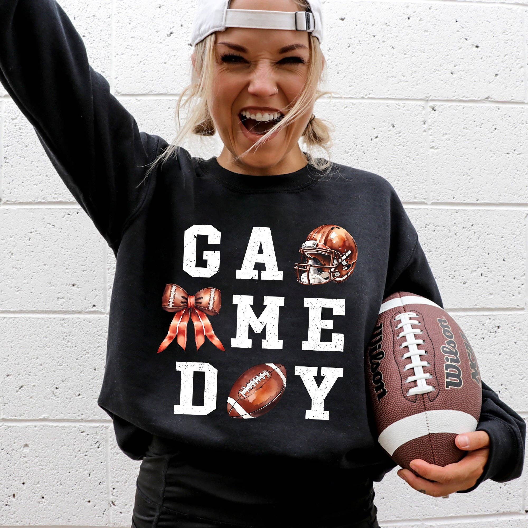 Game Day Football Sports Touchdown Tailgate Party Sweatshirt T-Shirts, Hoodie | PodTeesHub.com