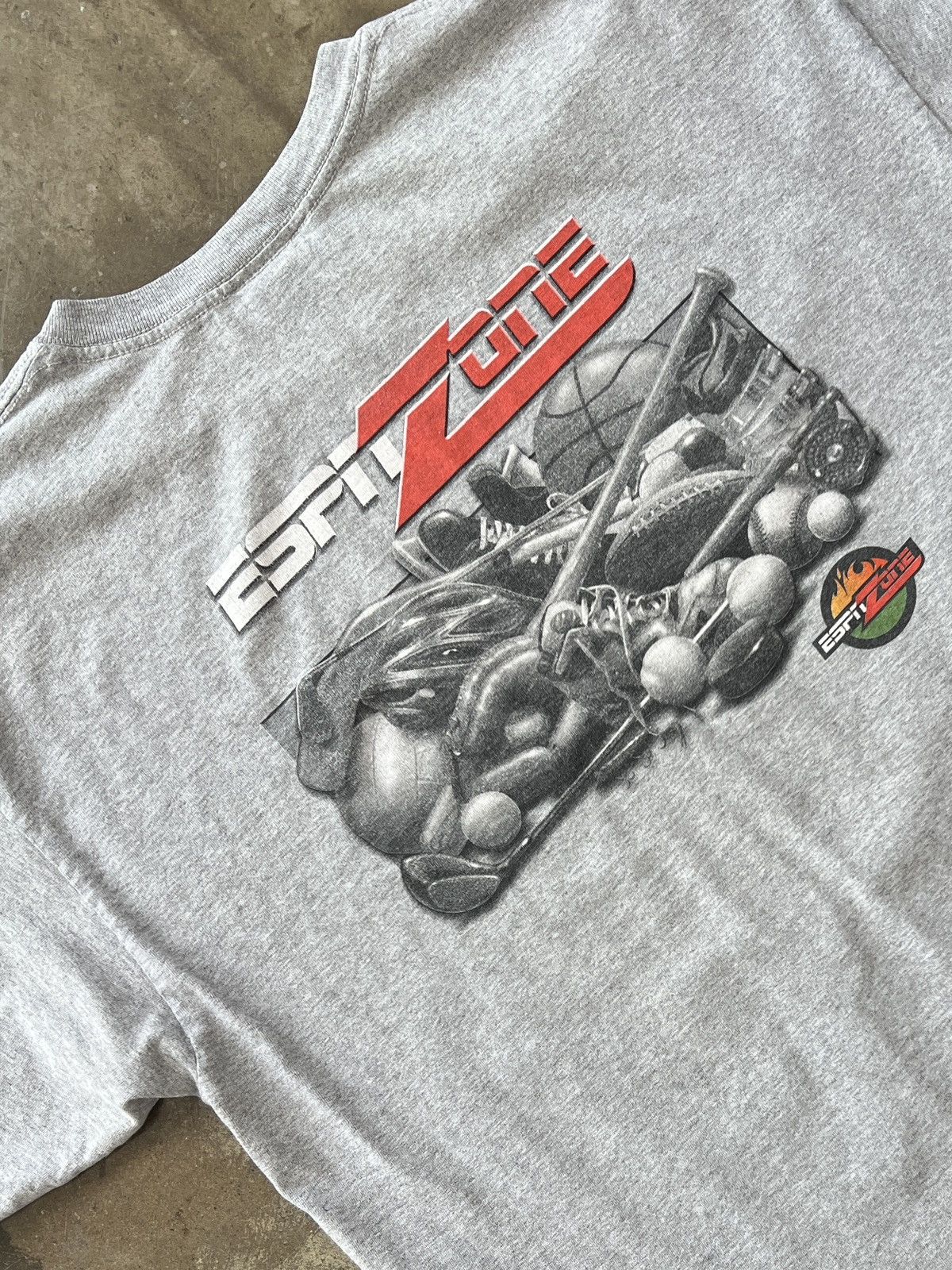 Other Vintage Espn Zone Sports Tee Xl Hoodie, Sweatshirt | PodTeesHub.com