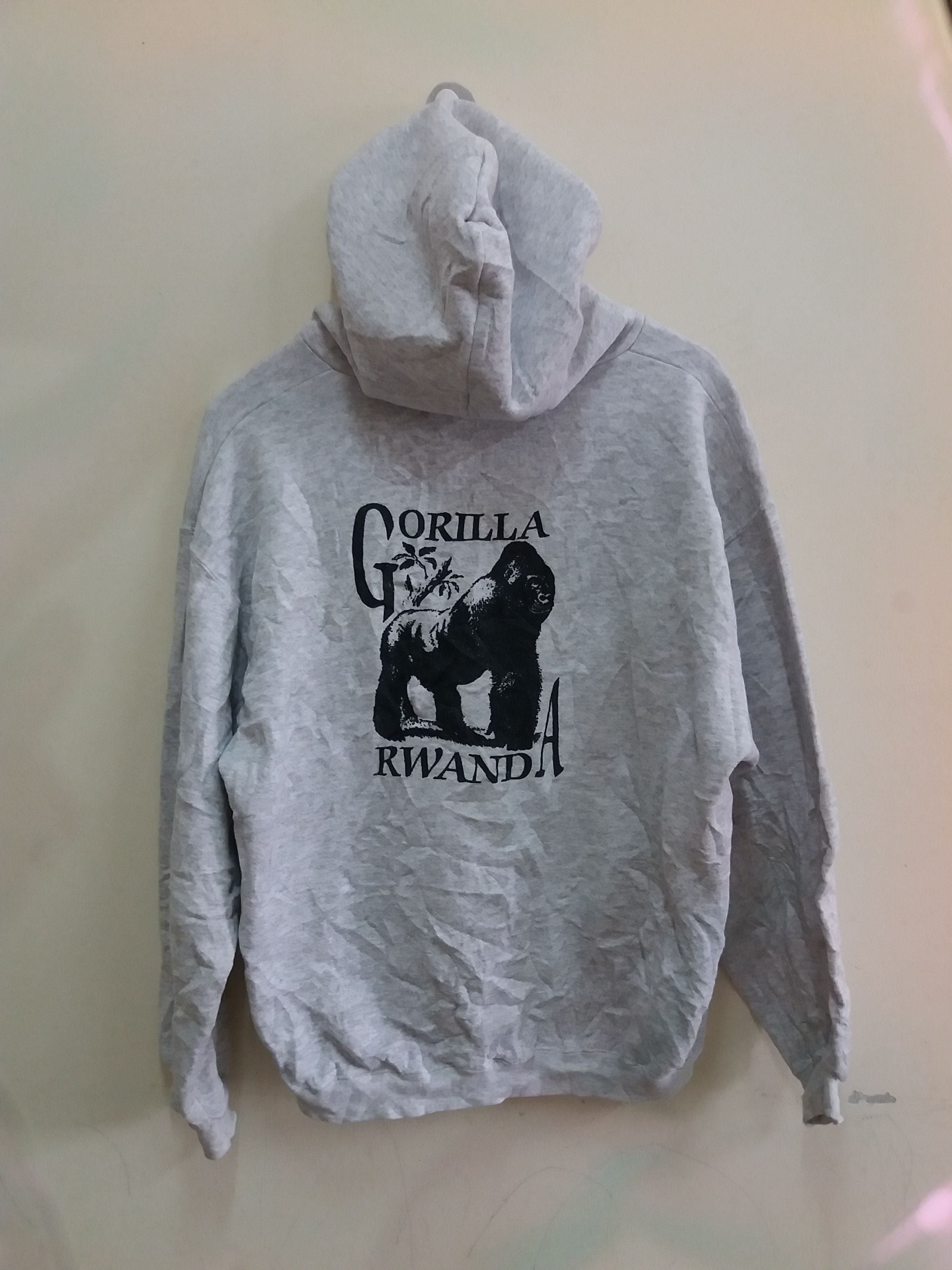 Vintage Gorilla Rwanda Hoodies Leonardo De Caprio Wear It T-Shirts, Sweatshirt | PodTeesHub.com