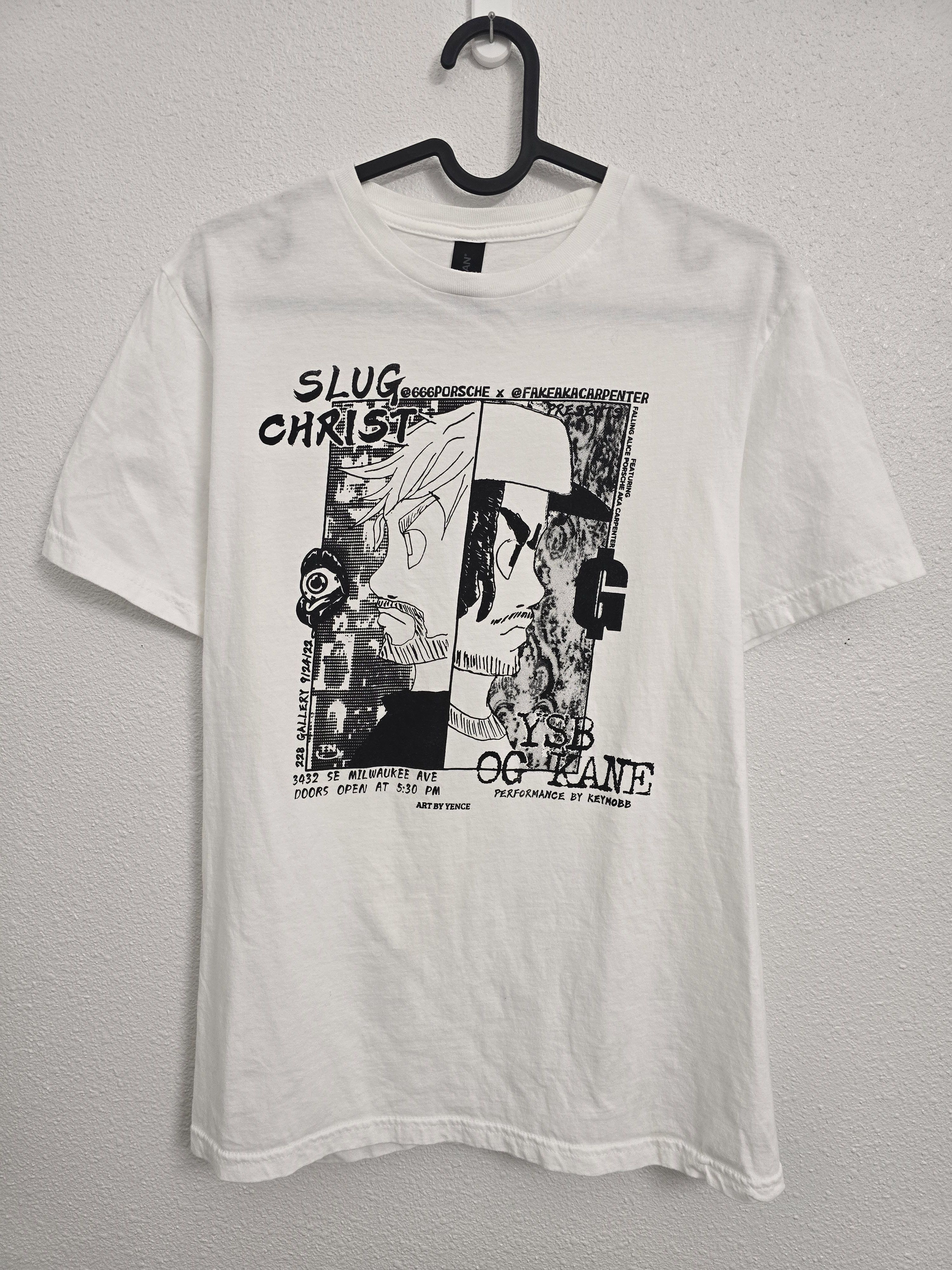Goth Money Rare Slug Christ Og Kane Goth Money Concert Tee Shirt Hoodie, Sweatshirt | PodTeesHub.com