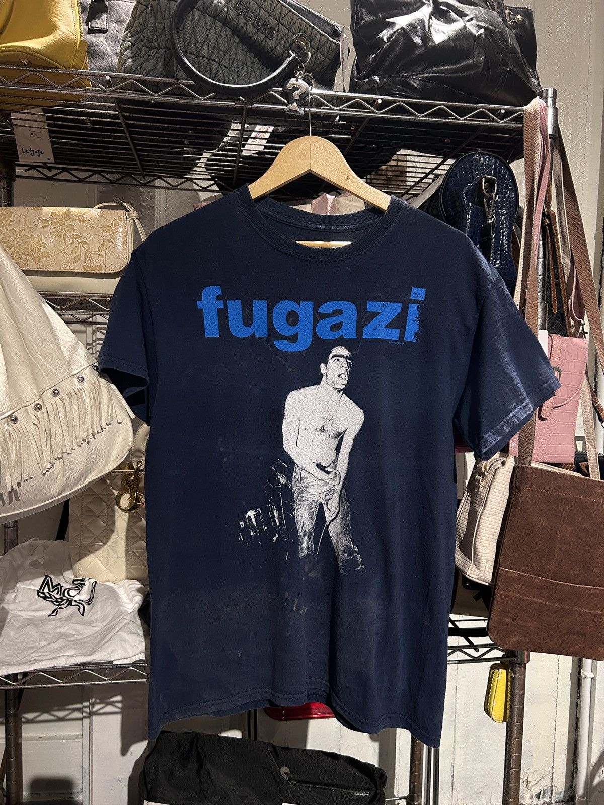 Band Tees Vintage Fugazi Band T Shirt 2004 Hoodie, Sweatshirt | PodTeesHub.com