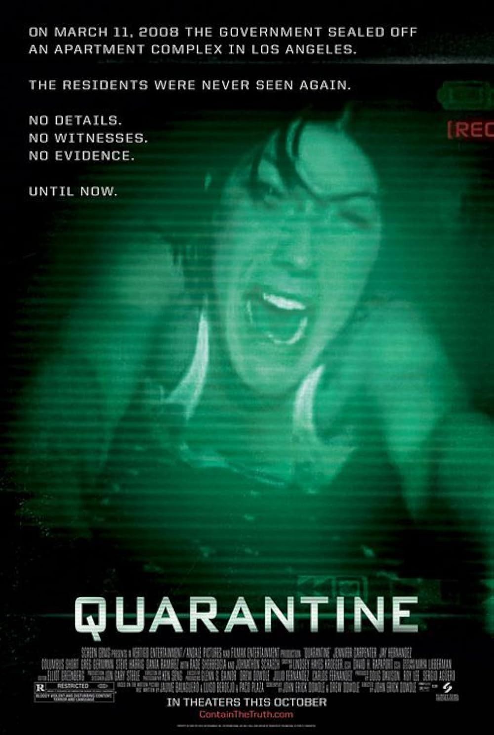 Other 2008 Quarantine Horror Movie Shirt Hoodie, Sweatshirt | PodTeesHub.com