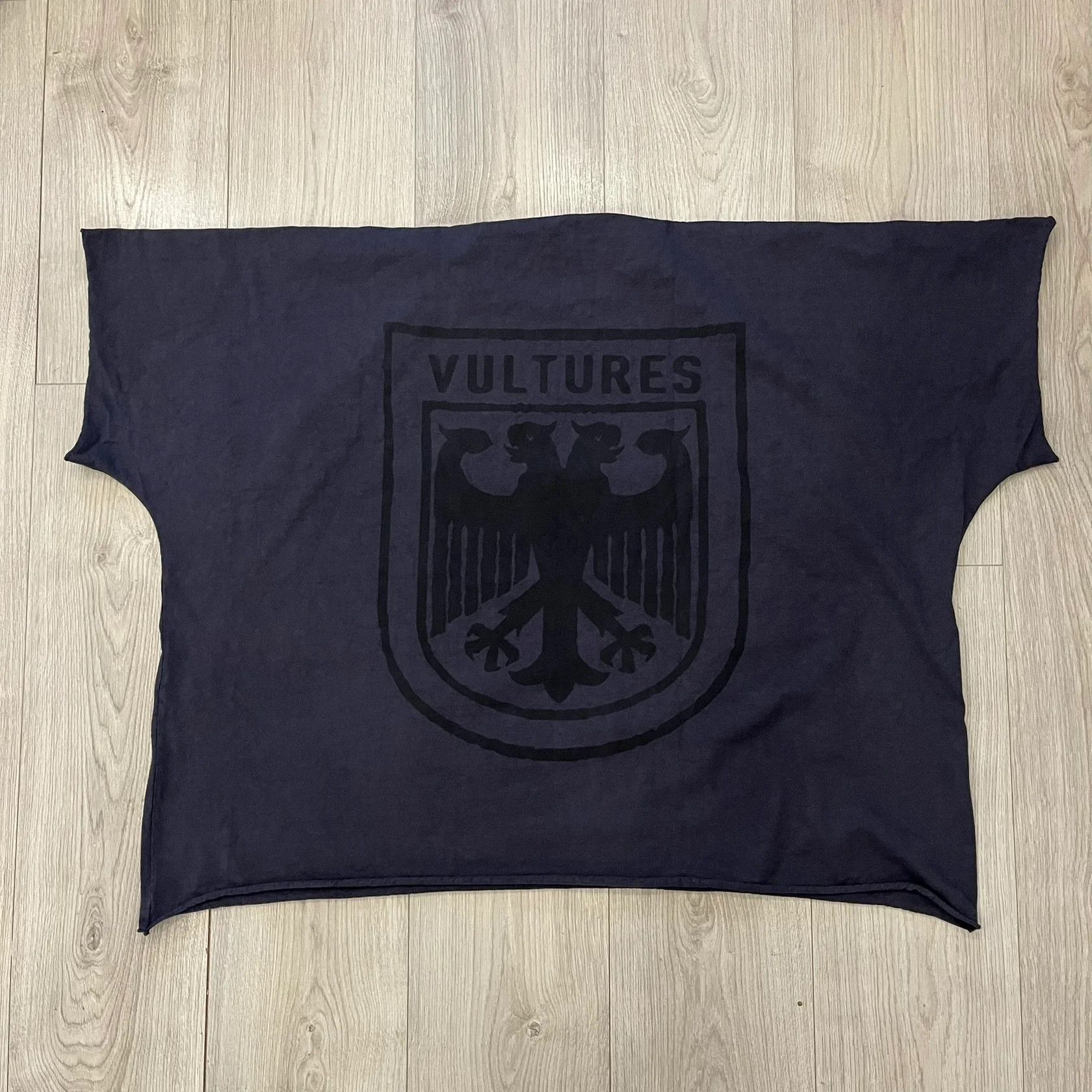 West Kanye West Vultures Navy Box Tee Hoodie, Sweatshirt | PodTeesHub.com
