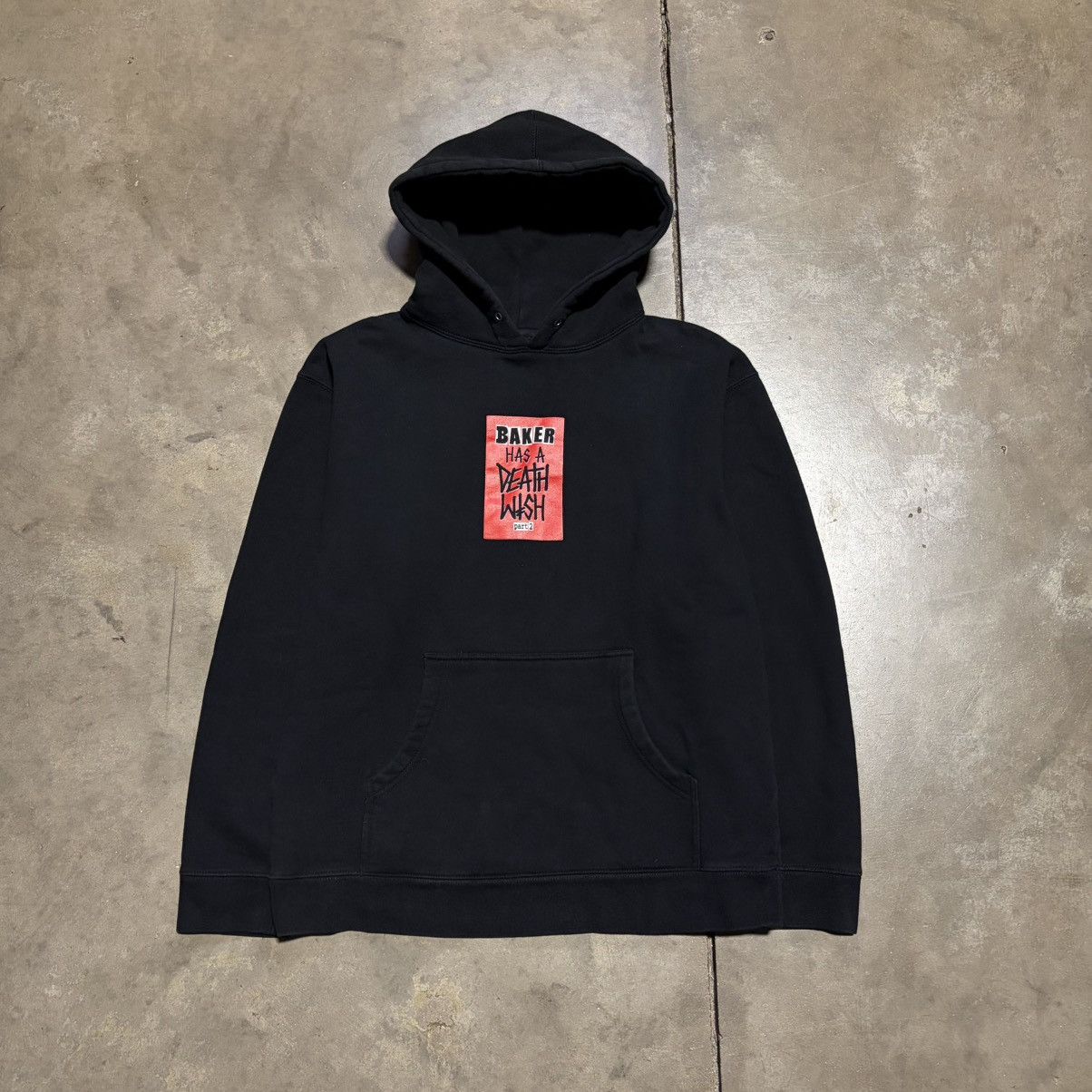 Vintage Baker Skateboards Hoodie Sweatshirt Death Wish Skate T-Shirts | PodTeesHub.com