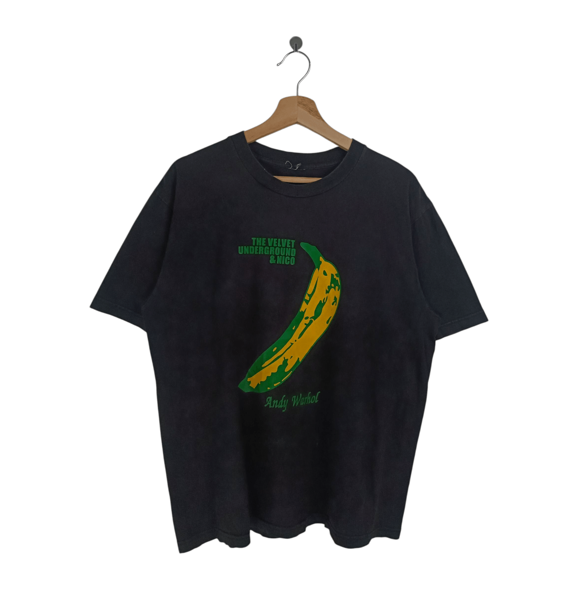 Band Tees Vintage Y2k The Velvet Undrground Nico Andy Warhol Banana Hoodie, Sweatshirt | PodTeesHub.com
