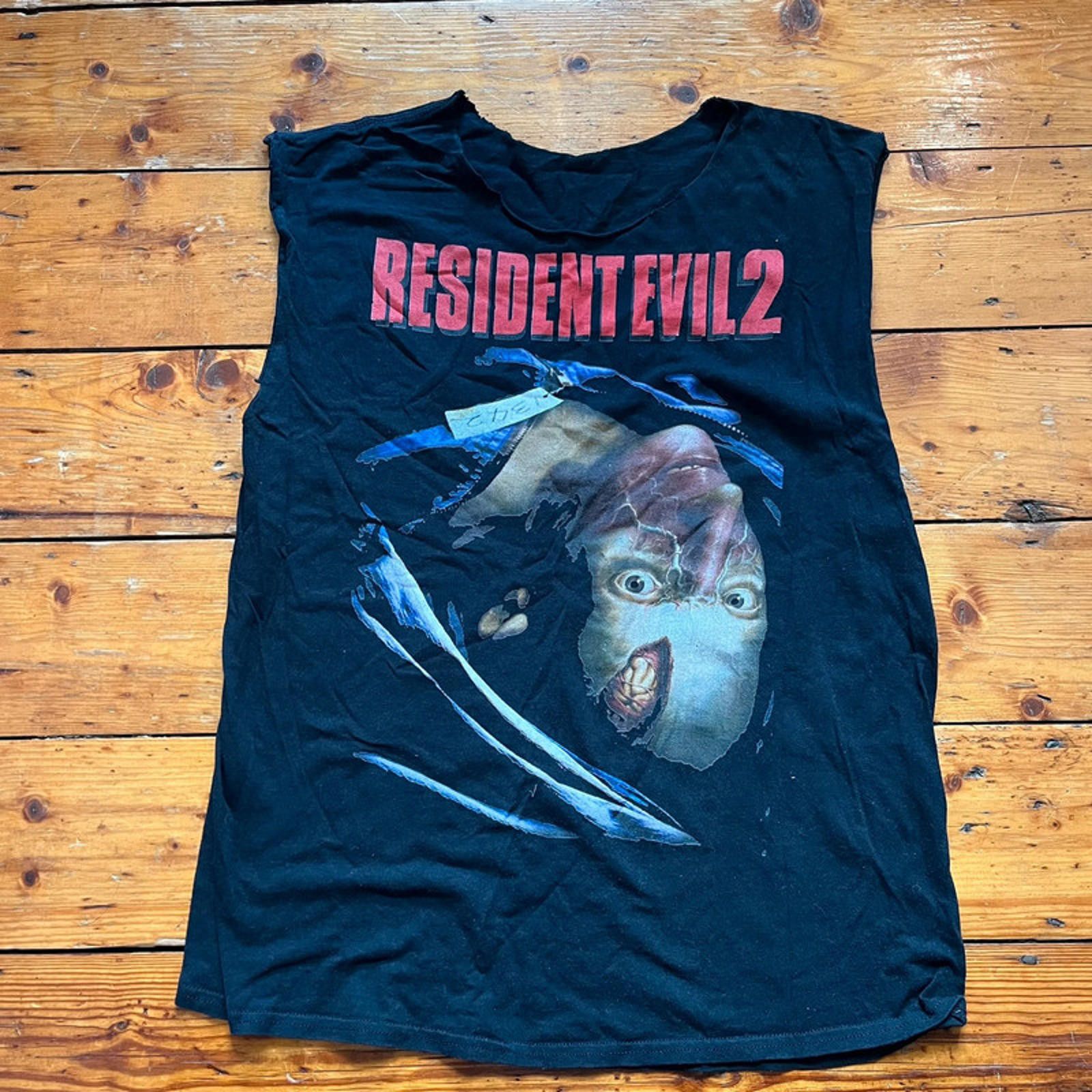 Other Ultra Rare Resident Evil 2 Promotional Tee Cut Off Hoodie, Sweatshirt | PodTeesHub.com