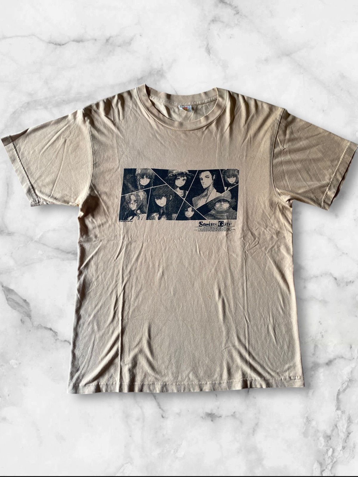 Anime Steins Gate Vintage Anime Tee 2009 Rare Japanese Graphic L Hoodie, Sweatshirt | PodTeesHub.com