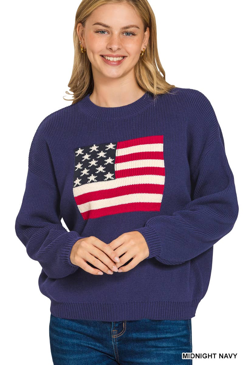 0926 American Flag Crew Neck Sweater SI-28851 T-Shirts, Hoodie, Sweatshirt | PodTeesHub.com
