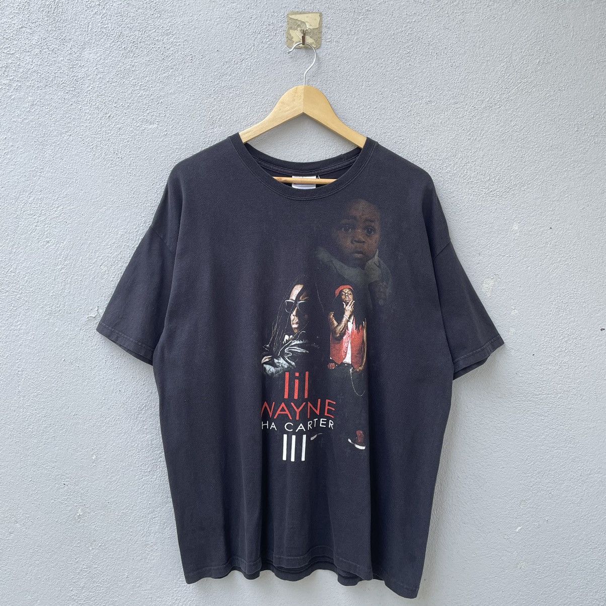 Rap Tees X Vintage Vintage Lil Wayne Tha Carter Iii Tee Shirt Hoodie, Sweatshirt | PodTeesHub.com