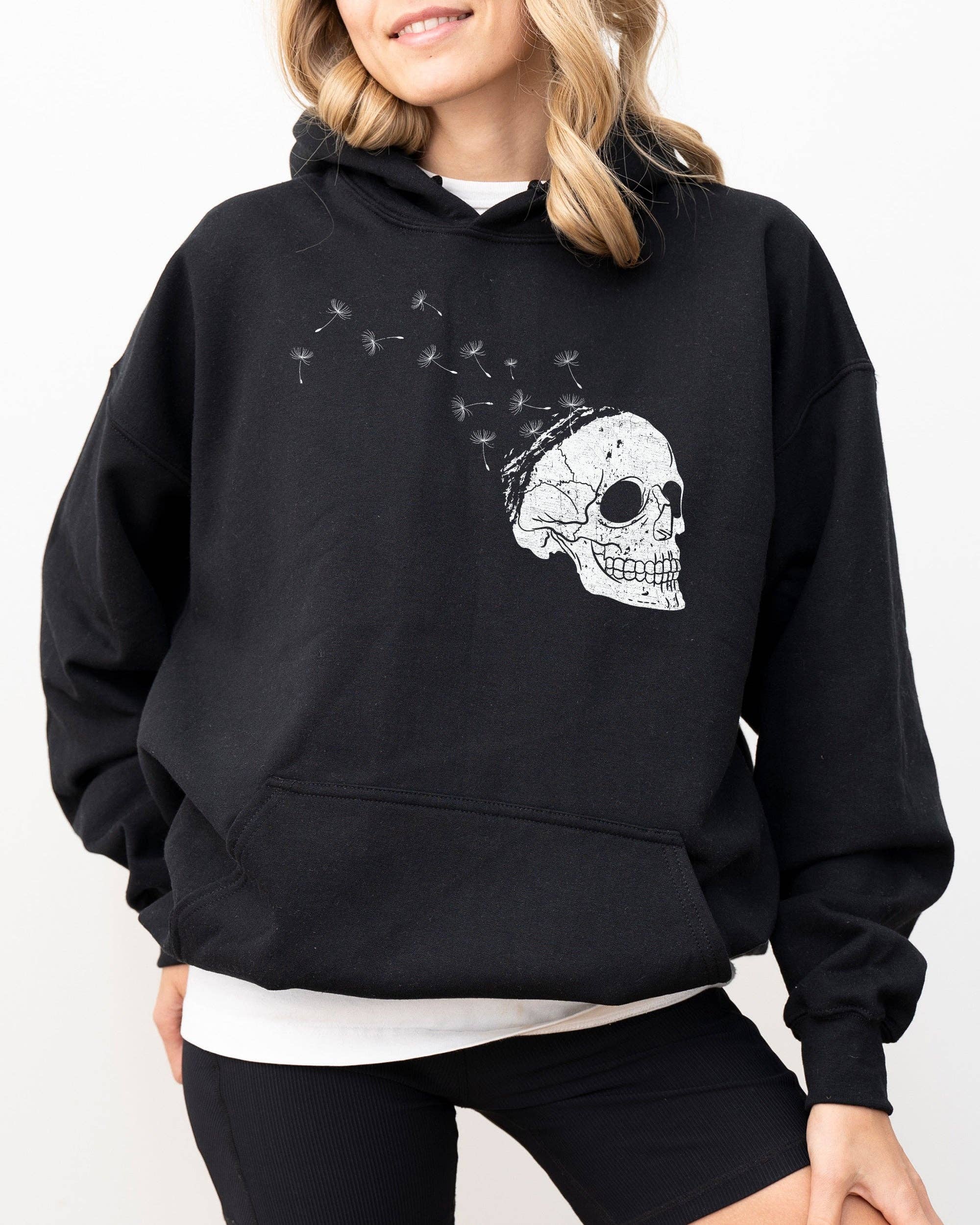 Dandelion Skull, Spooky, Skeleton, Funny, Halloween Hoodie T-Shirts, Sweatshirt | PodTeesHub.com