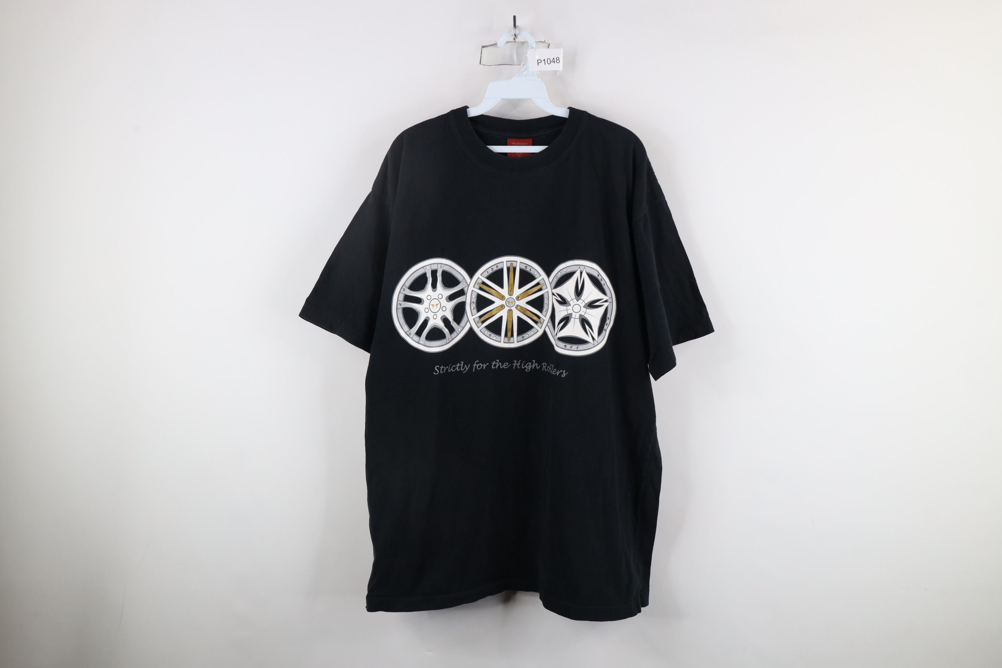 Vintage Y2k Streetwear Rims High Rollers Rap Hip Hop T Shirt Hoodie, Sweatshirt | PodTeesHub.com