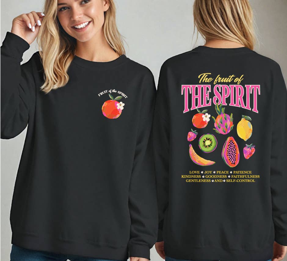 Fruit of the Spirit Premium Crew Sweatshirt T-Shirts, Hoodie | PodTeesHub.com