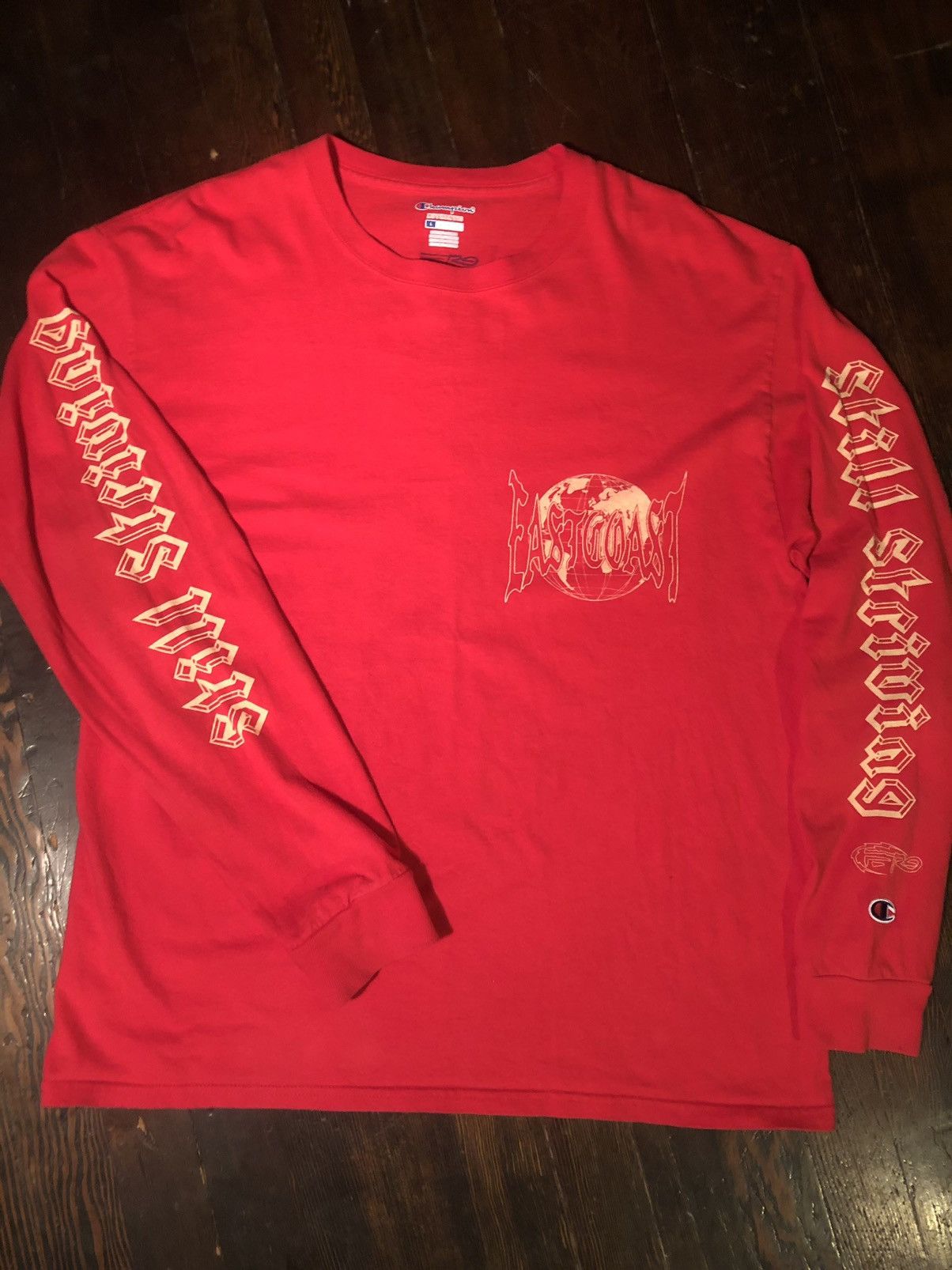 Rap Tees X Traplord Champion Asap Ferg Trap Lord Long Sleeve Tee Hoodie, Sweatshirt | PodTeesHub.com