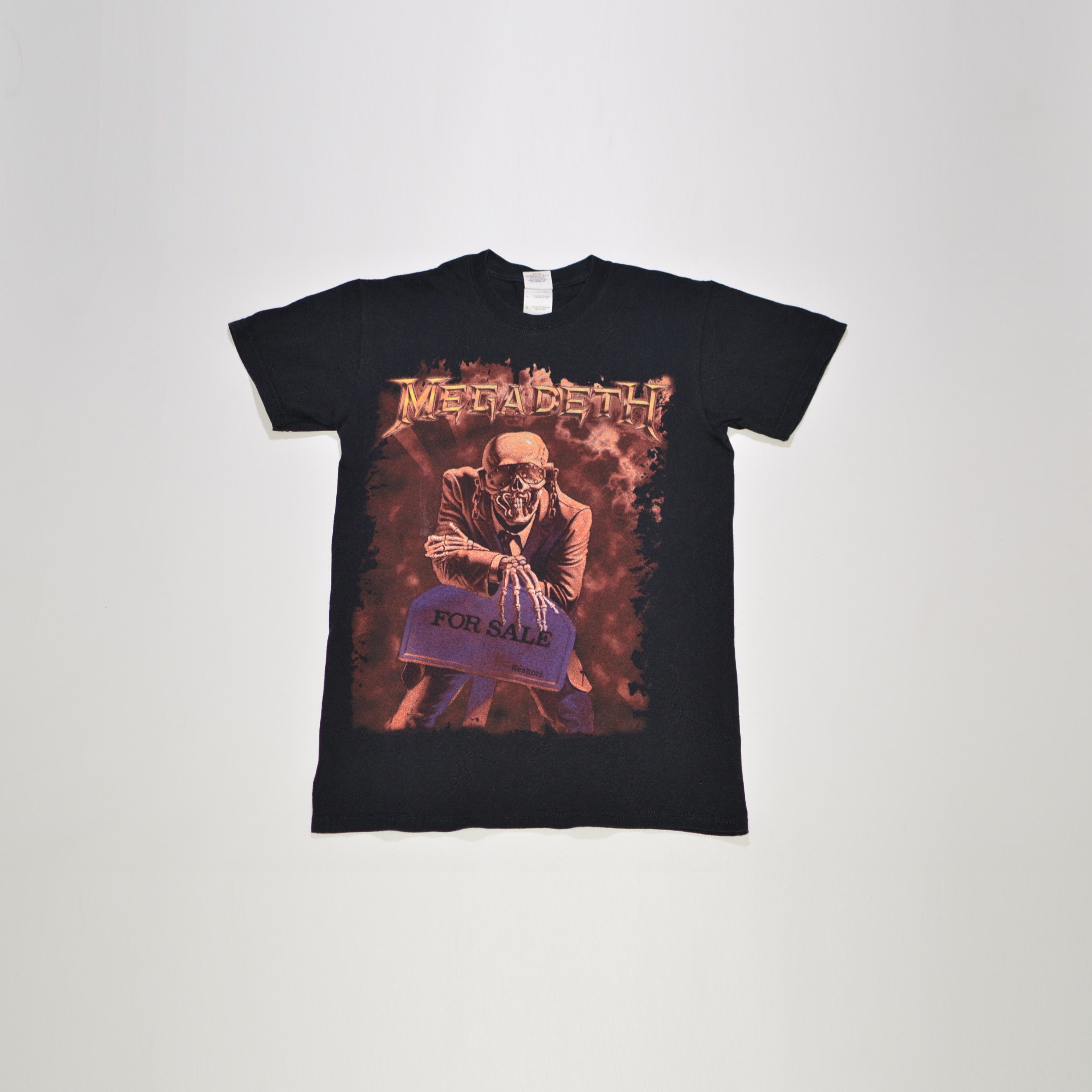 Vintage Vtg Megadeth For Sale Peace Sells 1986 2011 Tee Metal Hoodie, Sweatshirt | PodTeesHub.com