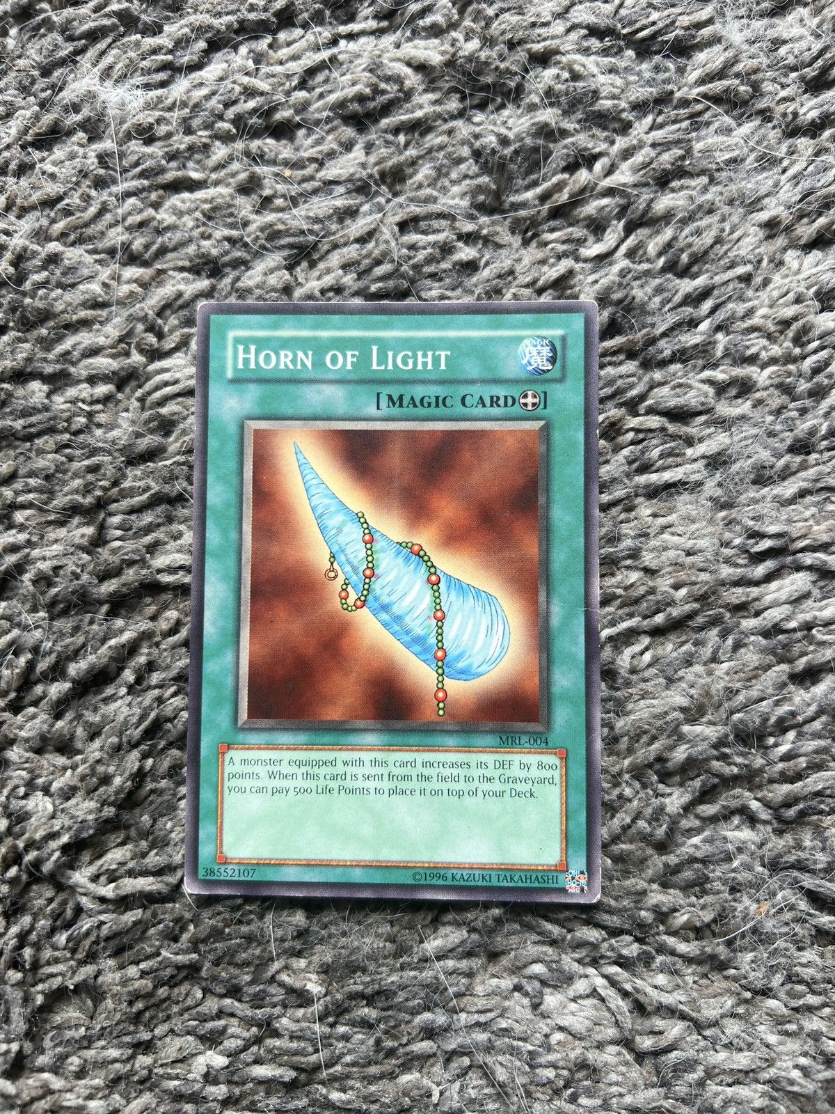 Vintage 1996 Konami Yu Gi Oh Horn Of Light Card T-Shirts, Hoodie, Sweatshirt | PodTeesHub.com