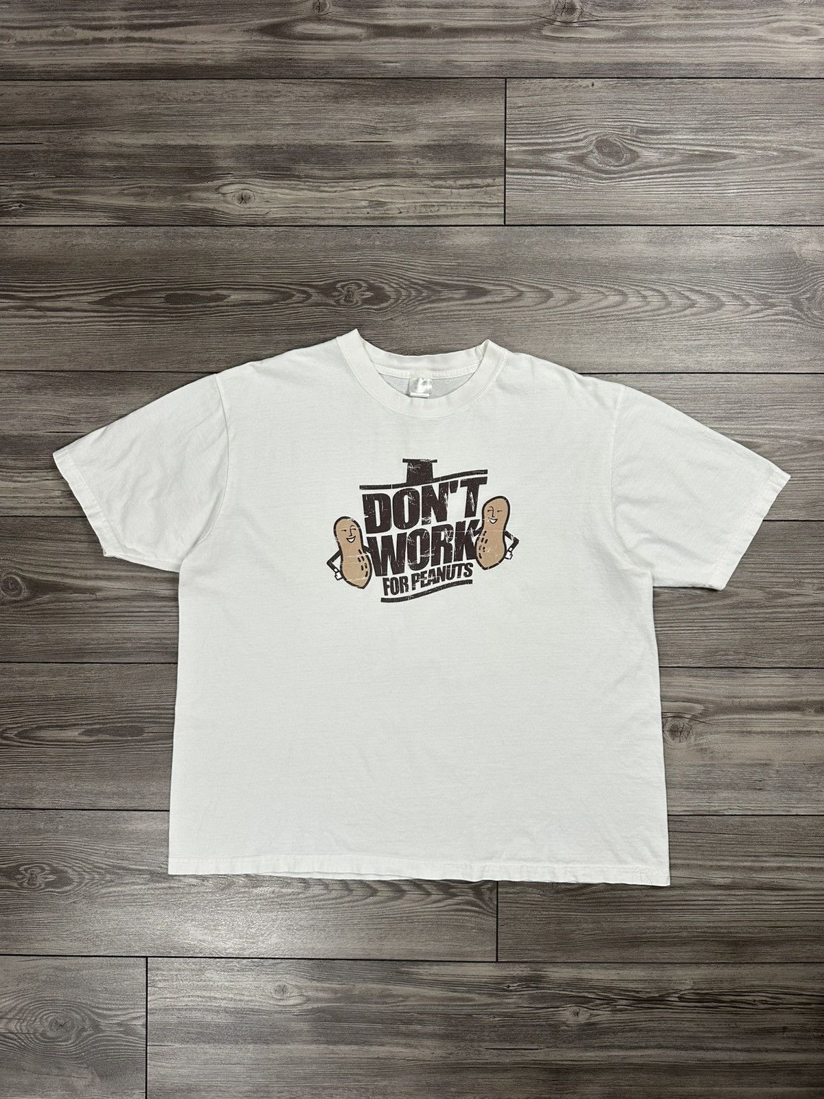Vintage Y2k I Don T Work For Peanuts Funny T Shirt Hoodie, Sweatshirt | PodTeesHub.com