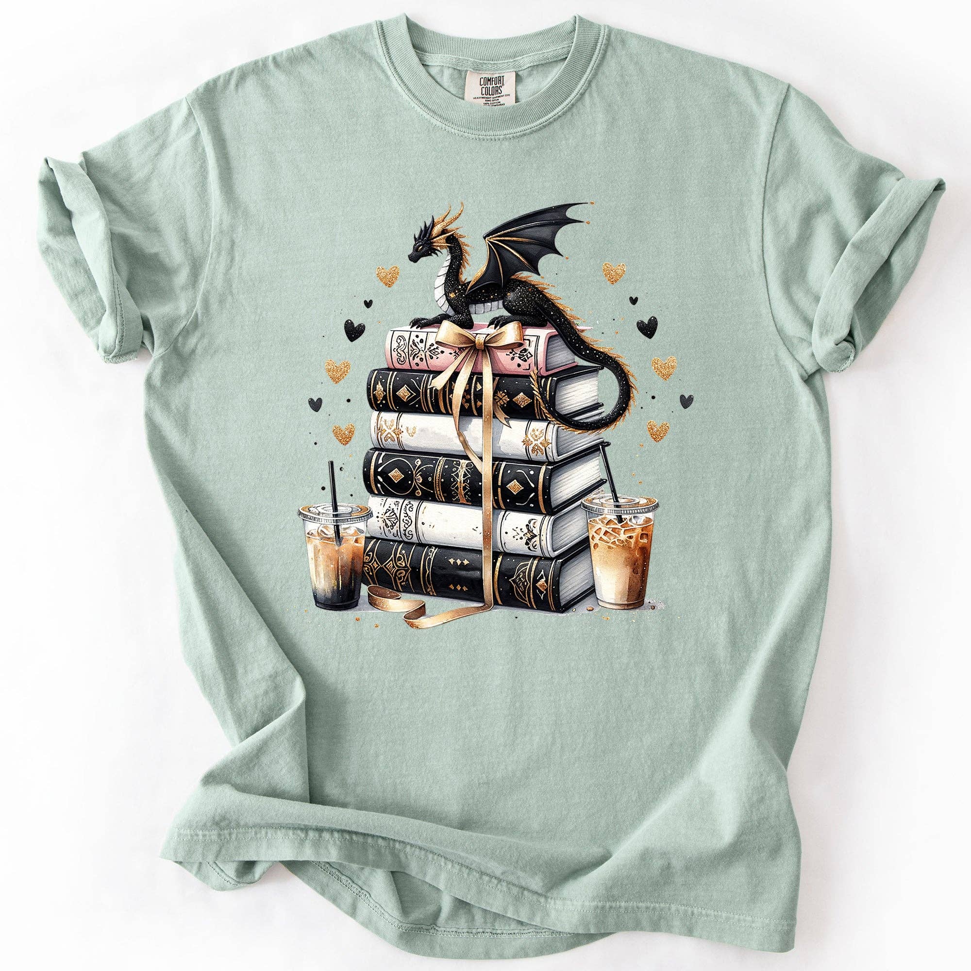 Romantasy, Dragons, Booktok, Reading, Books, Library T-Shirt Hoodie, Sweatshirt | PodTeesHub.com