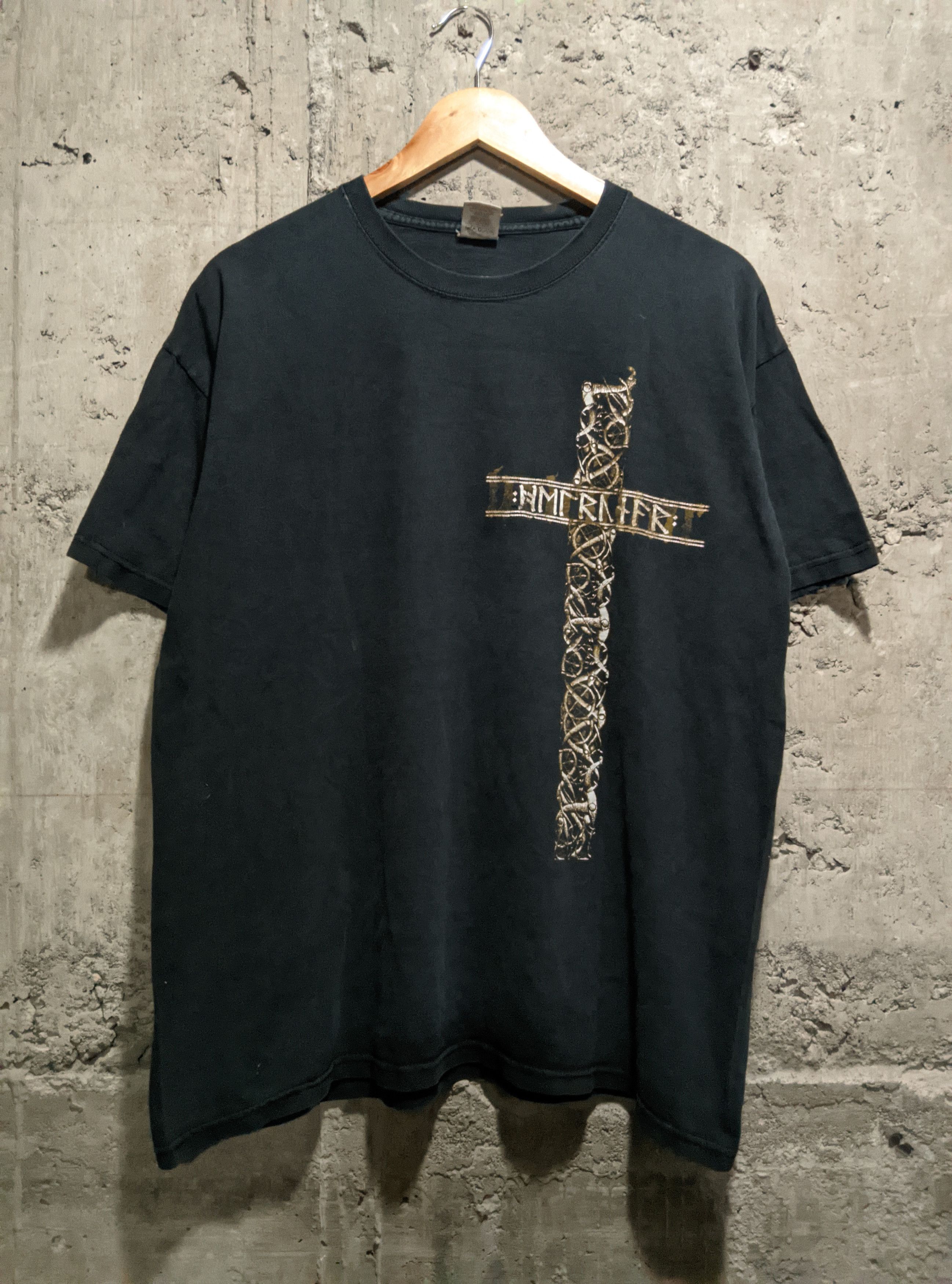 Vintage 2005 Helrunar Alter Als Das Kreuz Metal T Shirt Hoodie, Sweatshirt | PodTeesHub.com