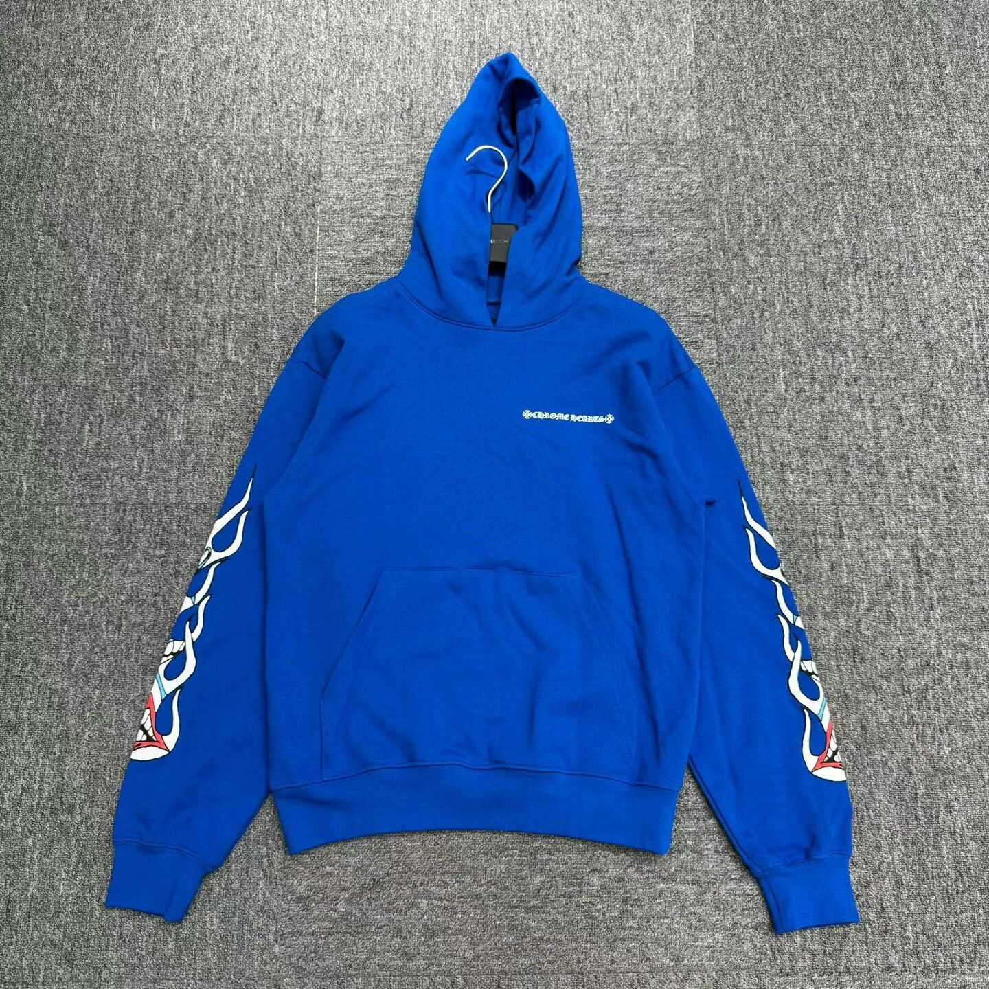 Hearts Chrome Hearts Flame Graphic Hoodie For Men T-Shirts, Sweatshirt | PodTeesHub.com