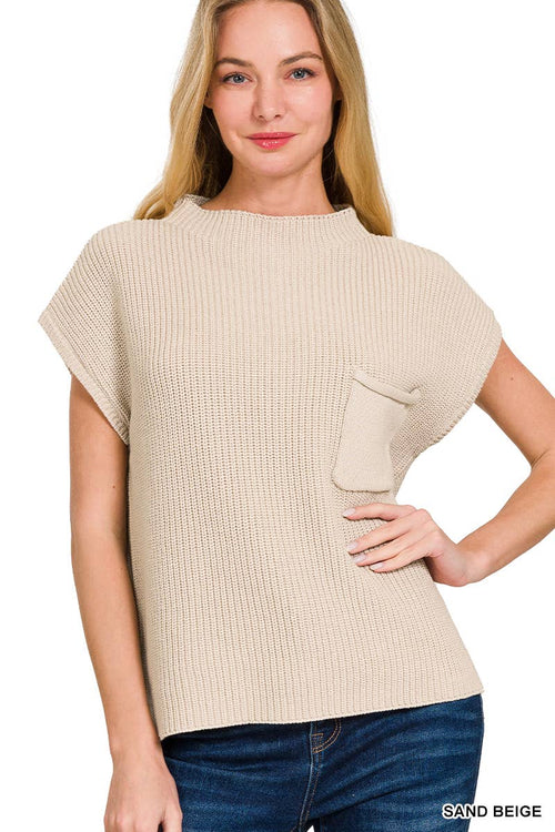 '...._ Mock Neck Short Sleeve Sweater T-Shirts, Hoodie, Sweatshirt | PodTeesHub.com