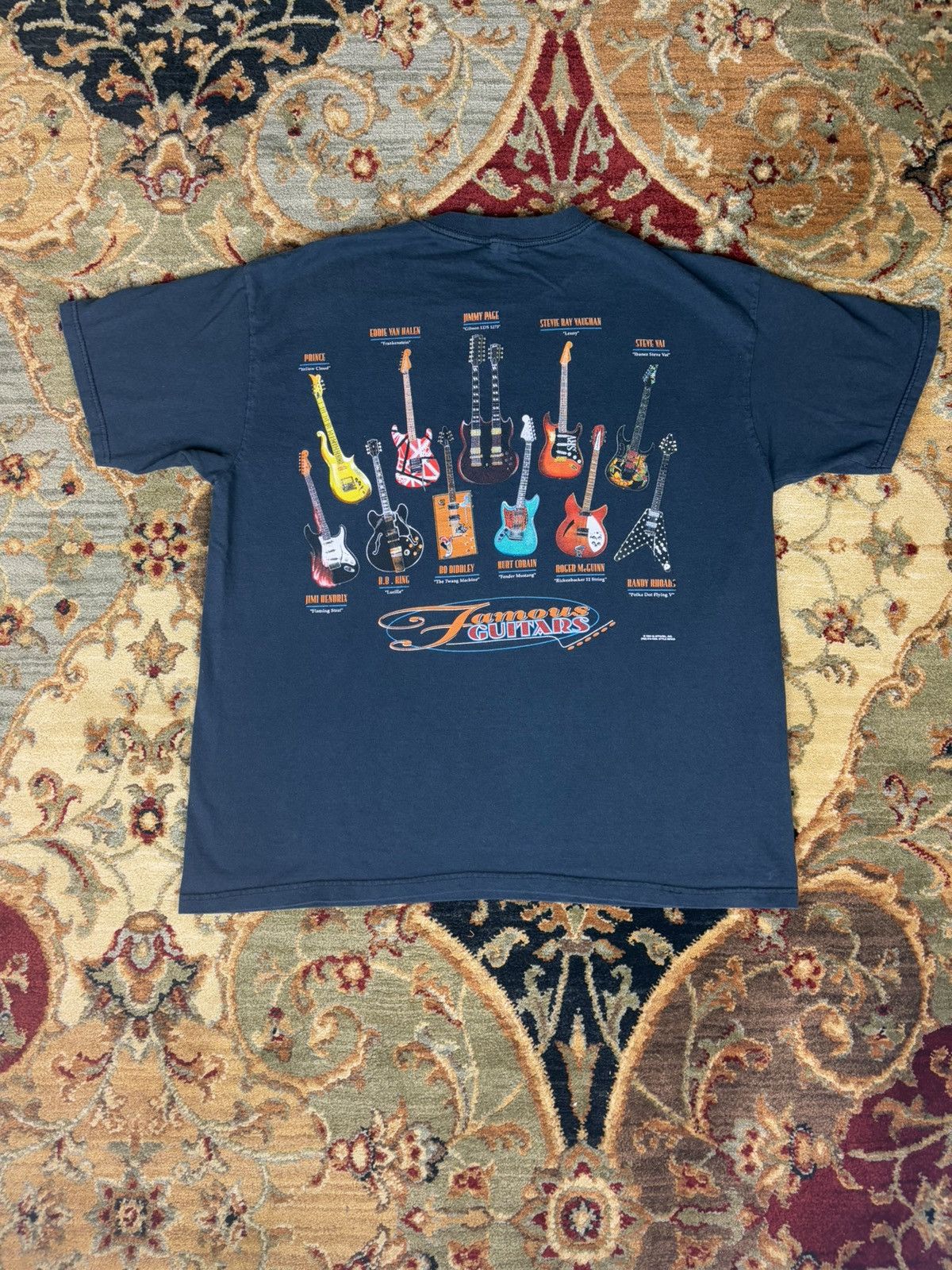 Vintage Legendary Guitarist T Shirt 1999 Hoodie, Sweatshirt | PodTeesHub.com