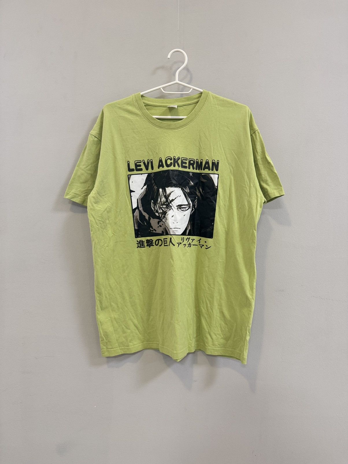 Japanese Brand Attact On Titan Levi Ackerman Anime Vintage T-Shirts, Hoodie, Sweatshirt | PodTeesHub.com