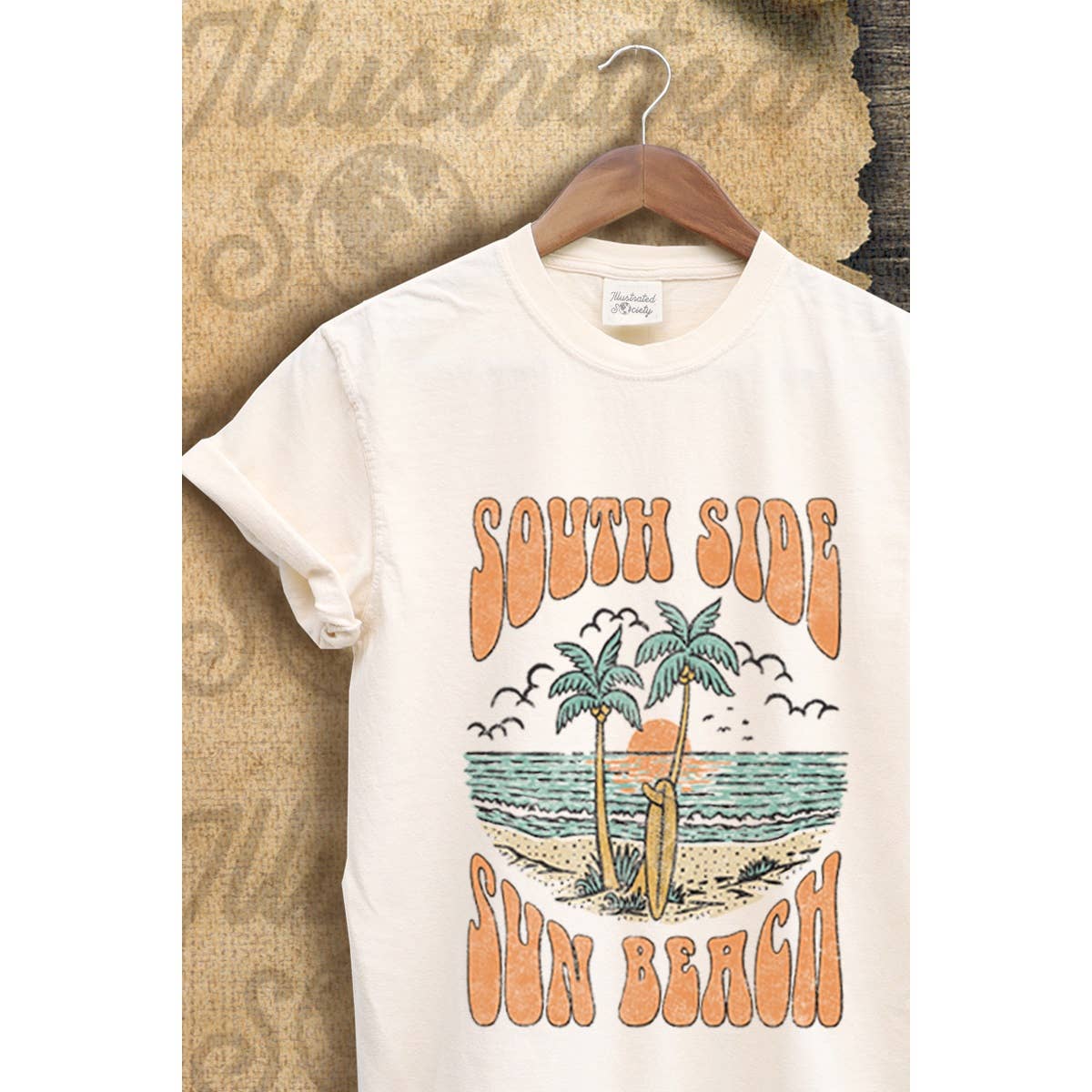 Southside Sun Beach  Vintage Graphic  Tee Hoodie, Sweatshirt | PodTeesHub.com