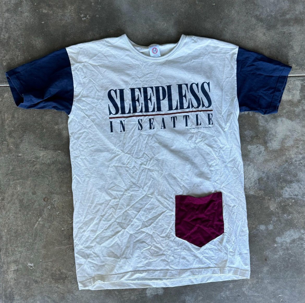 Vintage Sleepless In Seattle Movie Tee Hoodie, Sweatshirt | PodTeesHub.com