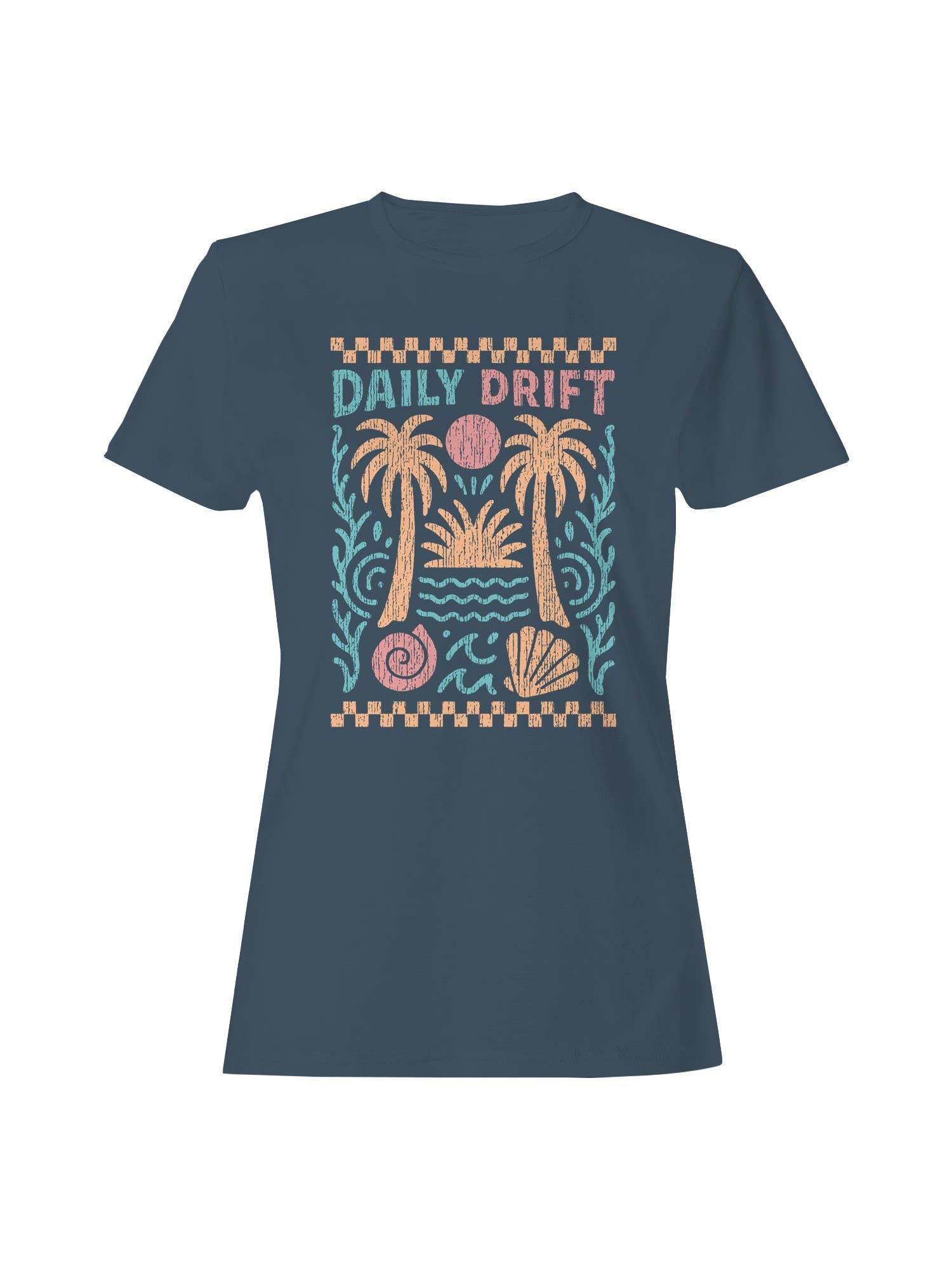 Tropical Vibes: Daily Drift Design Women's T-Shirt Hoodie, Sweatshirt | PodTeesHub.com