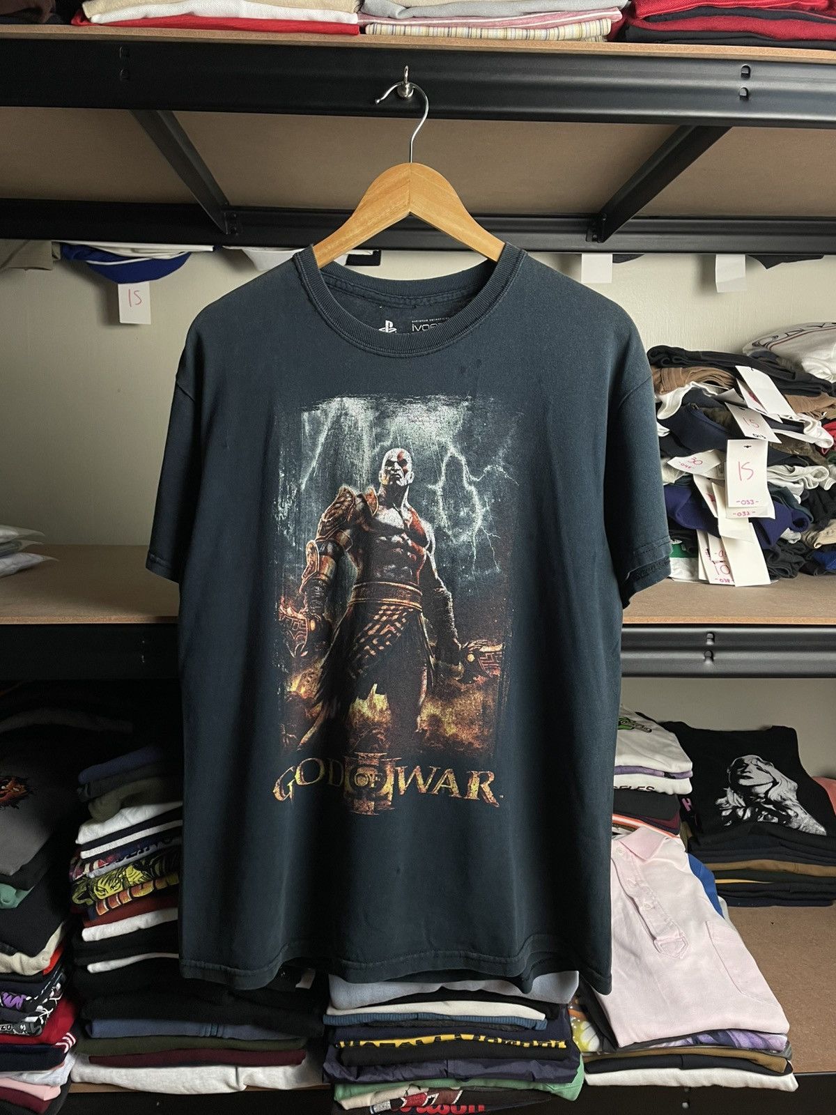 Playstation Kratos God Of War Tshirt Short Sleeve Hoodie, Sweatshirt | PodTeesHub.com