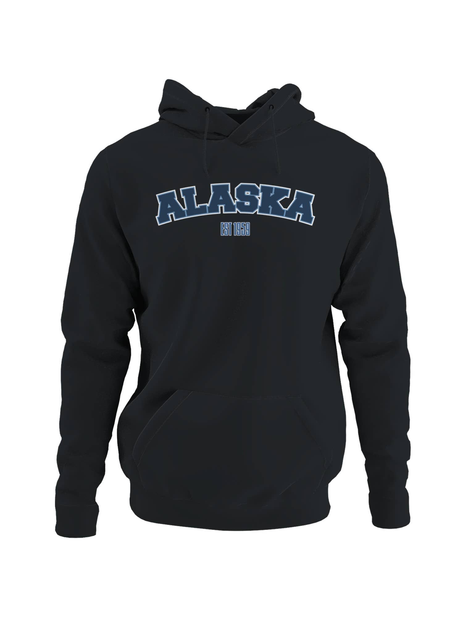 Alaska Est 1959 Men's Hoodie T-Shirts, Sweatshirt | PodTeesHub.com