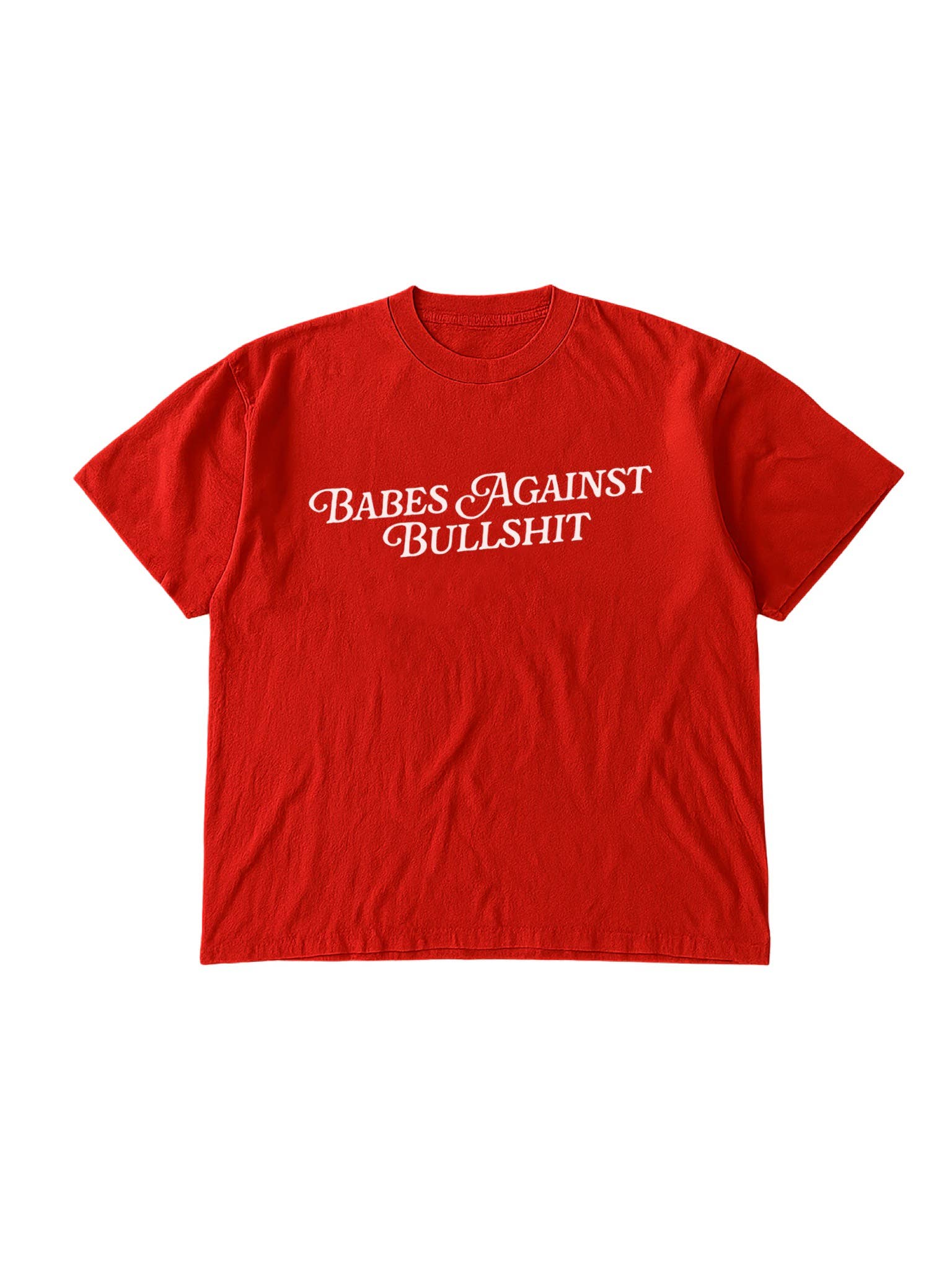 Babes Against Bullshit Feminist Womens Graphic Tee - Red Hoodie, Sweatshirt | PodTeesHub.com