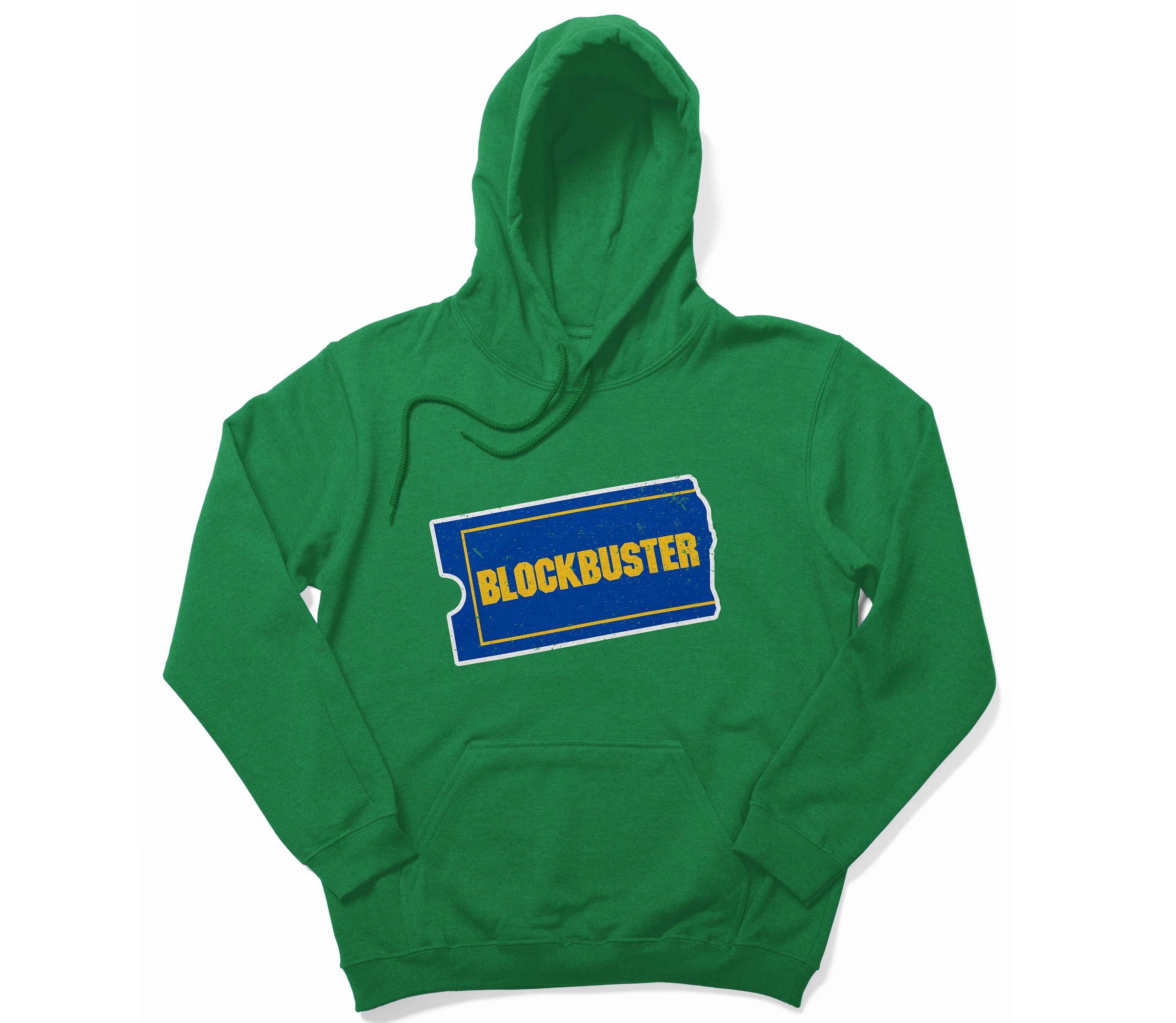 Blockbuster Video Vintage Hooded Pullover Sweatshirt Tall T-Shirts, Hoodie | PodTeesHub.com
