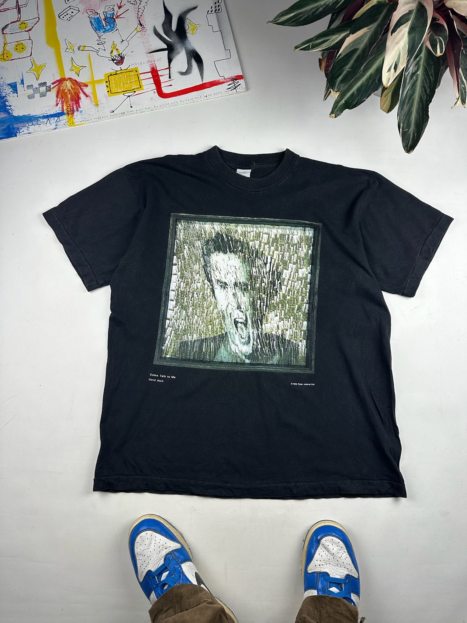 Band Tees Vintage 1992 Peter Gabriel Secret World Band T Shirt Hoodie, Sweatshirt | PodTeesHub.com