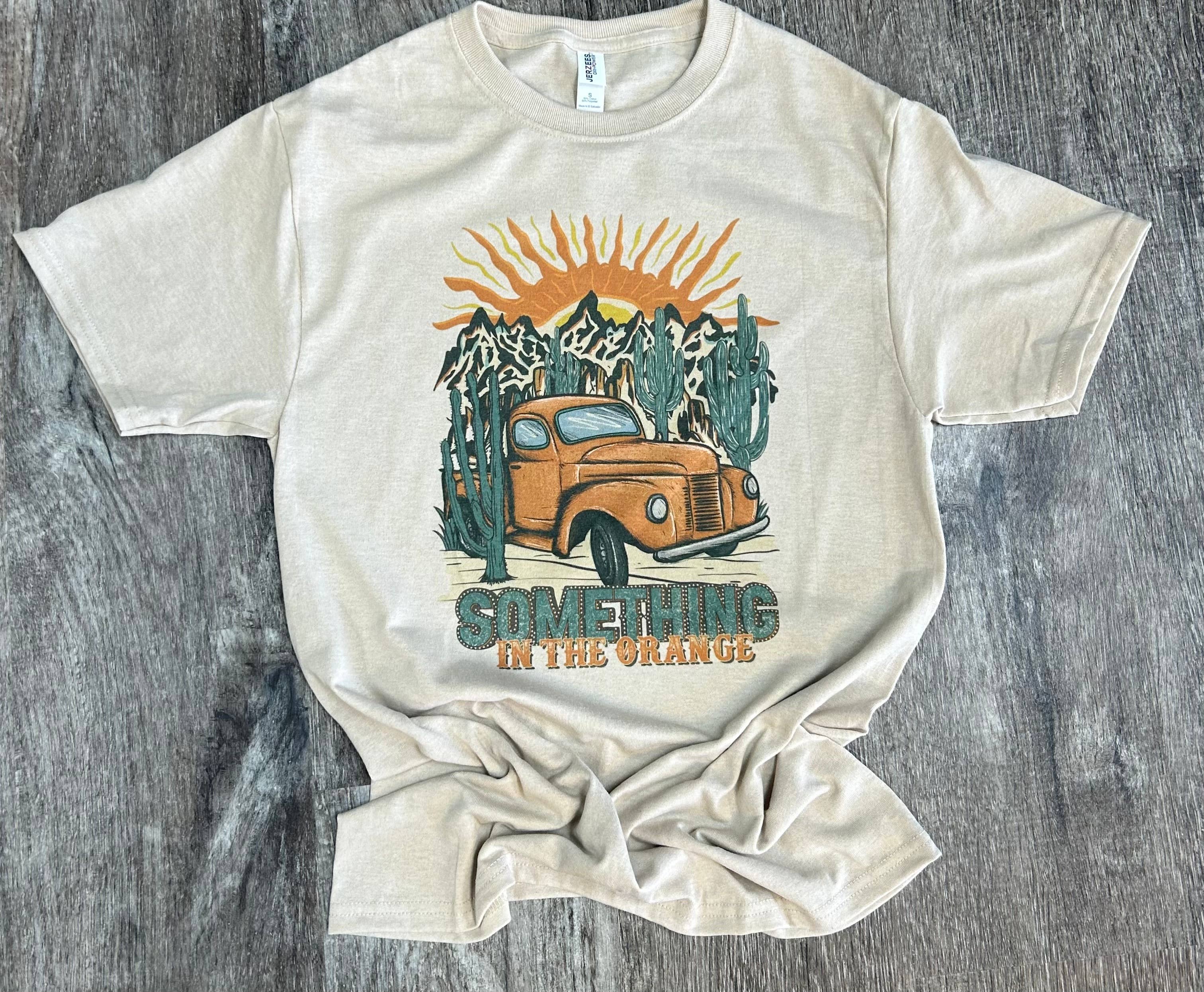 Something in the Orange On Sand Tee Hoodie, Sweatshirt | PodTeesHub.com