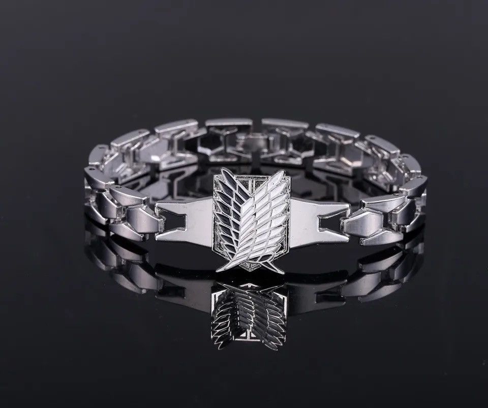 Vintage Attack Titan Shingeki No Kyojin Metal Bracelet T-Shirts, Hoodie, Sweatshirt