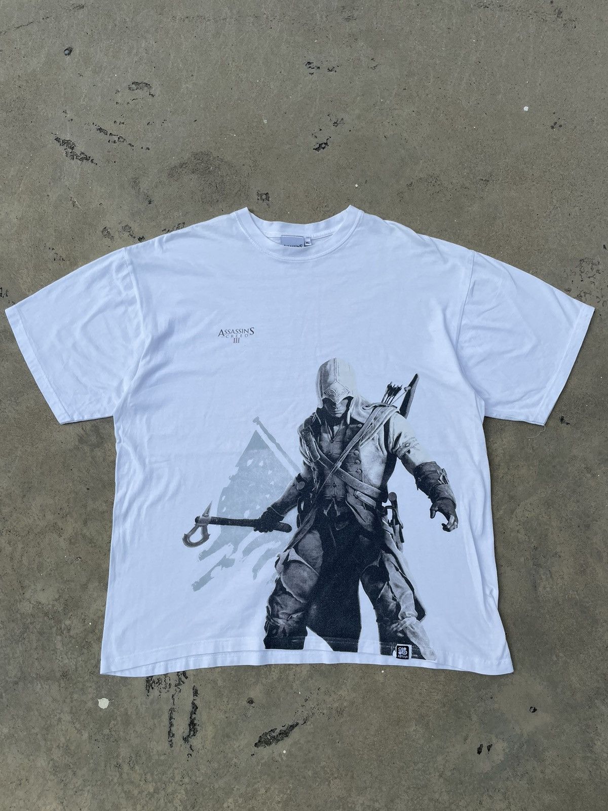 Vintage Assassins Creed 3 Ubisoft Tee Shirt Hoodie, Sweatshirt | PodTeesHub.com