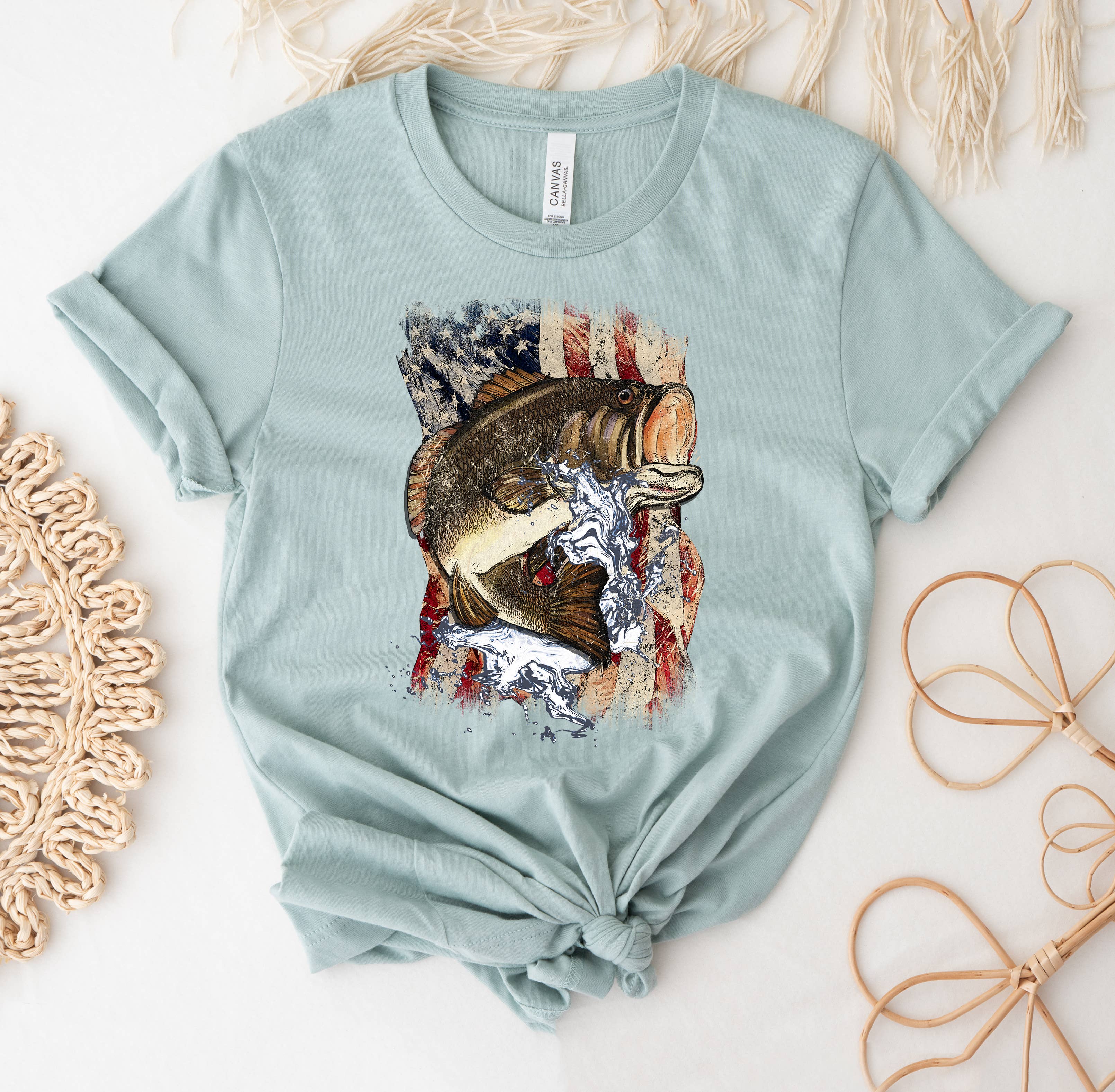 American Fish T-Shirt Hoodie, Sweatshirt | PodTeesHub.com